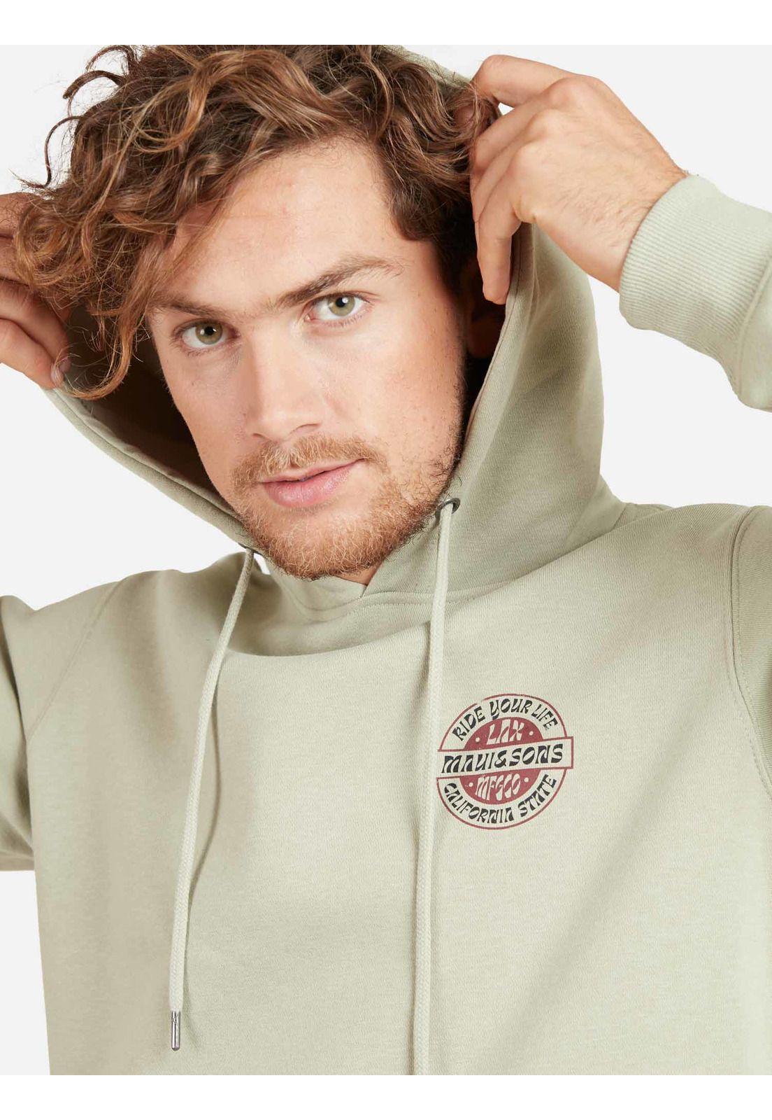 Poleron CALIFORNIA STATE Hombre Café Maui and Sons-2