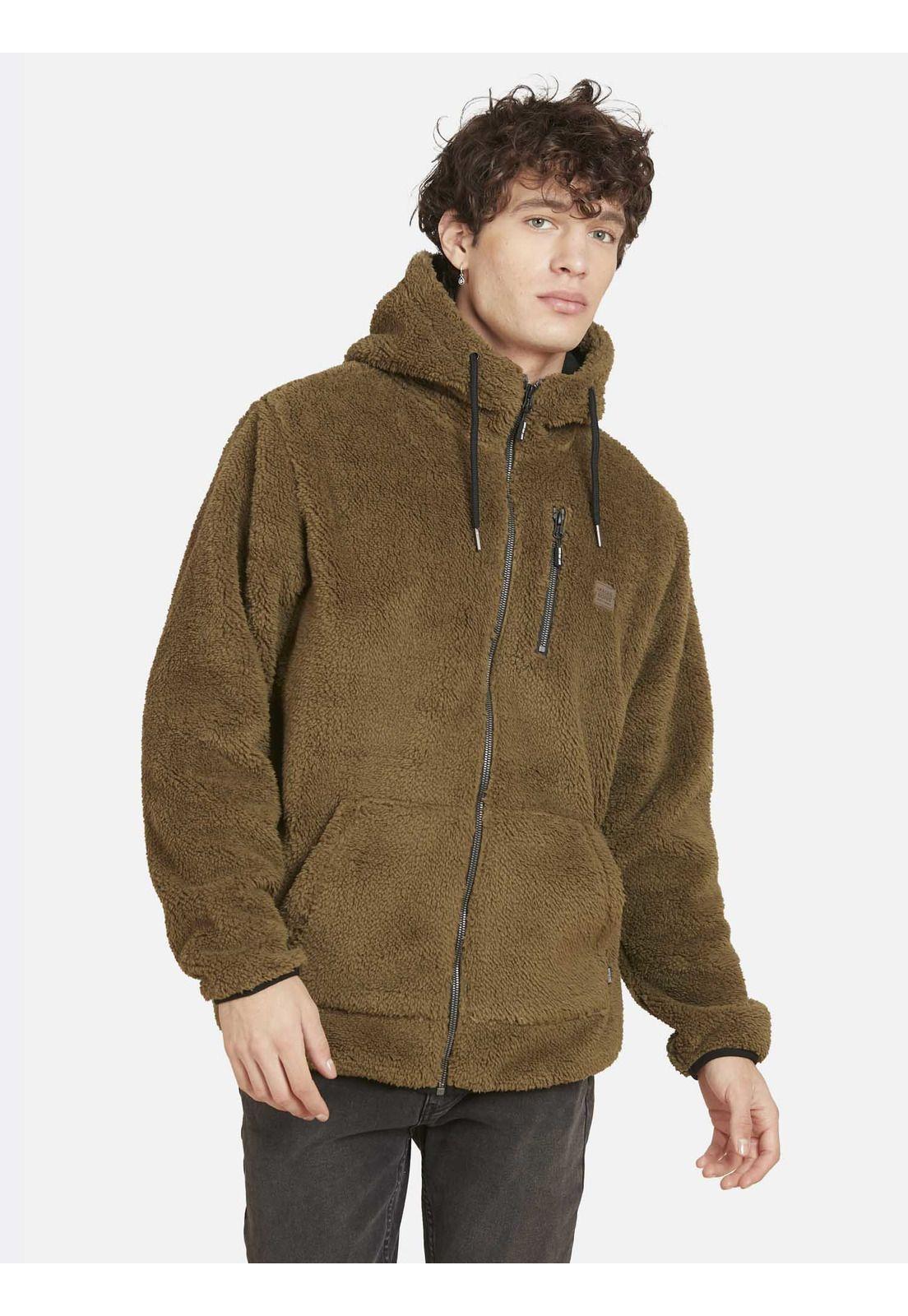 Poleron SOFT COATS Hombre Verde Maui and Sons-0