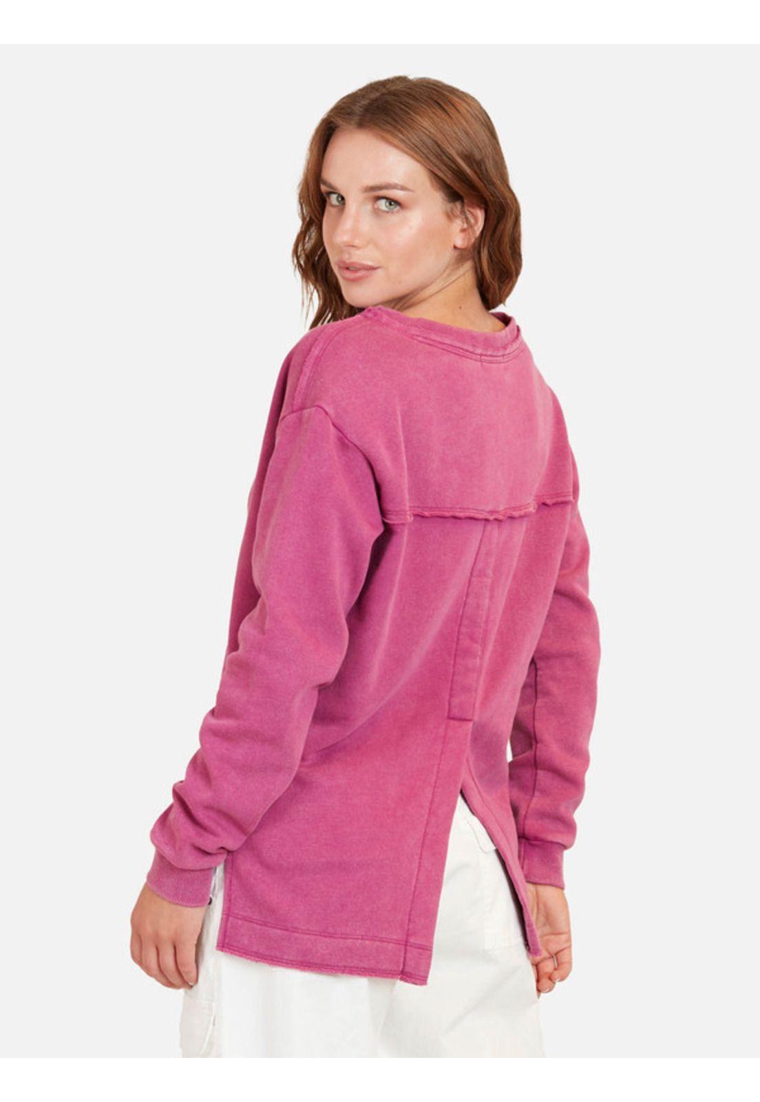 Poleron Surfer Beach Mujer Rosado Maui And Sons-1