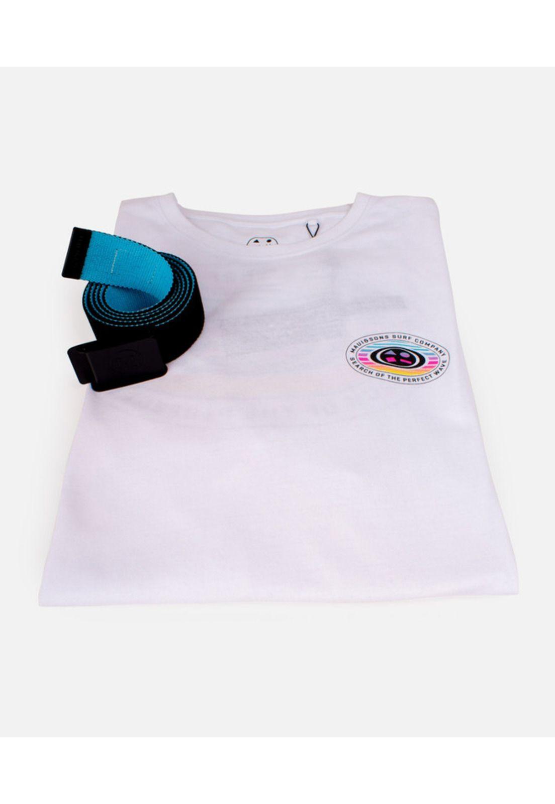 Pack Polera Cinturon Blanco 5AV1764 Hombre Maui and sons-3