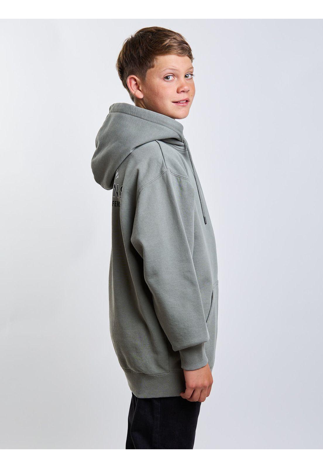 Poleron Canguro Lagoon Verde Infantil Maui And Sons-2