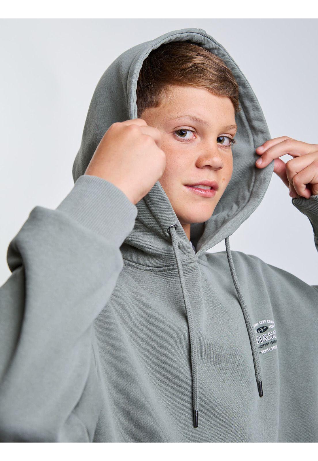 Poleron Canguro Lagoon Verde Infantil Maui And Sons-4