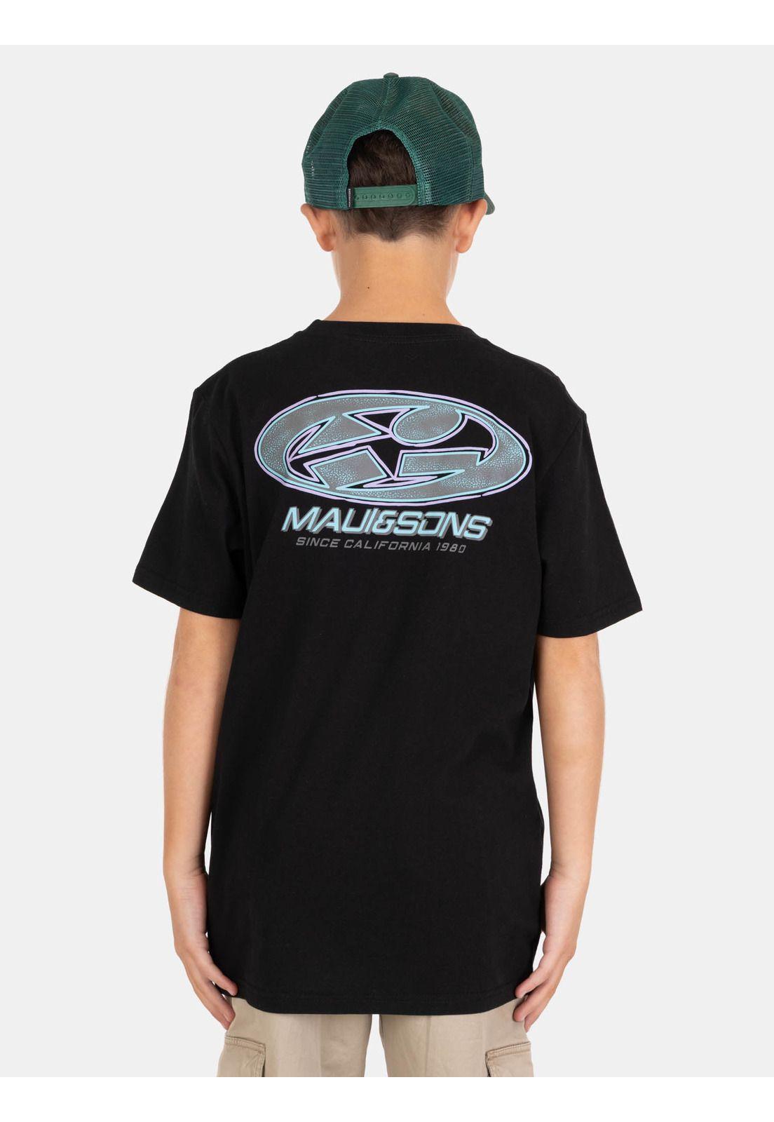 Pack Polera Jockey Brisur Negro Infantil Maui And Sons-1