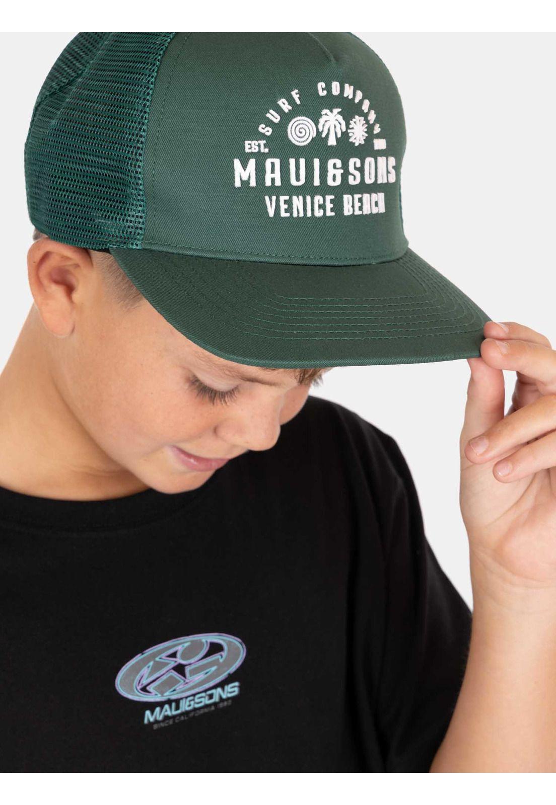 Pack Polera Jockey Brisur Negro Infantil Maui And Sons-2