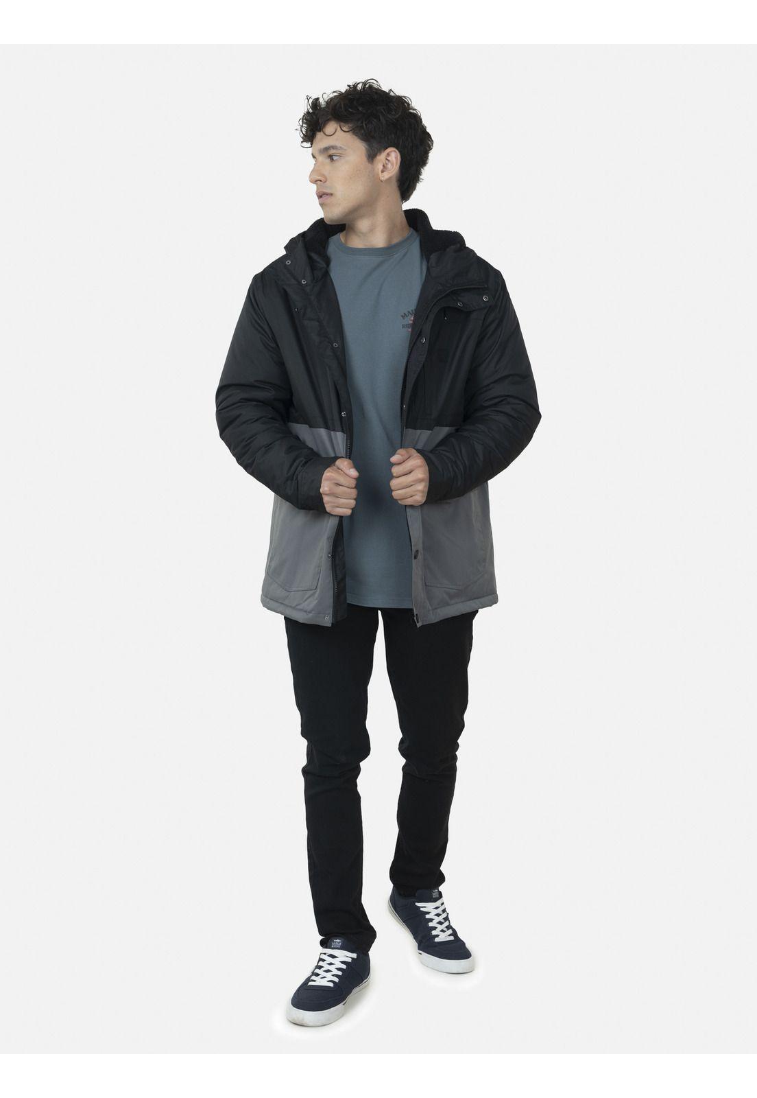 Polera Hombre W. CENTURY RYL LS TEE Gris Maui and Sons-3