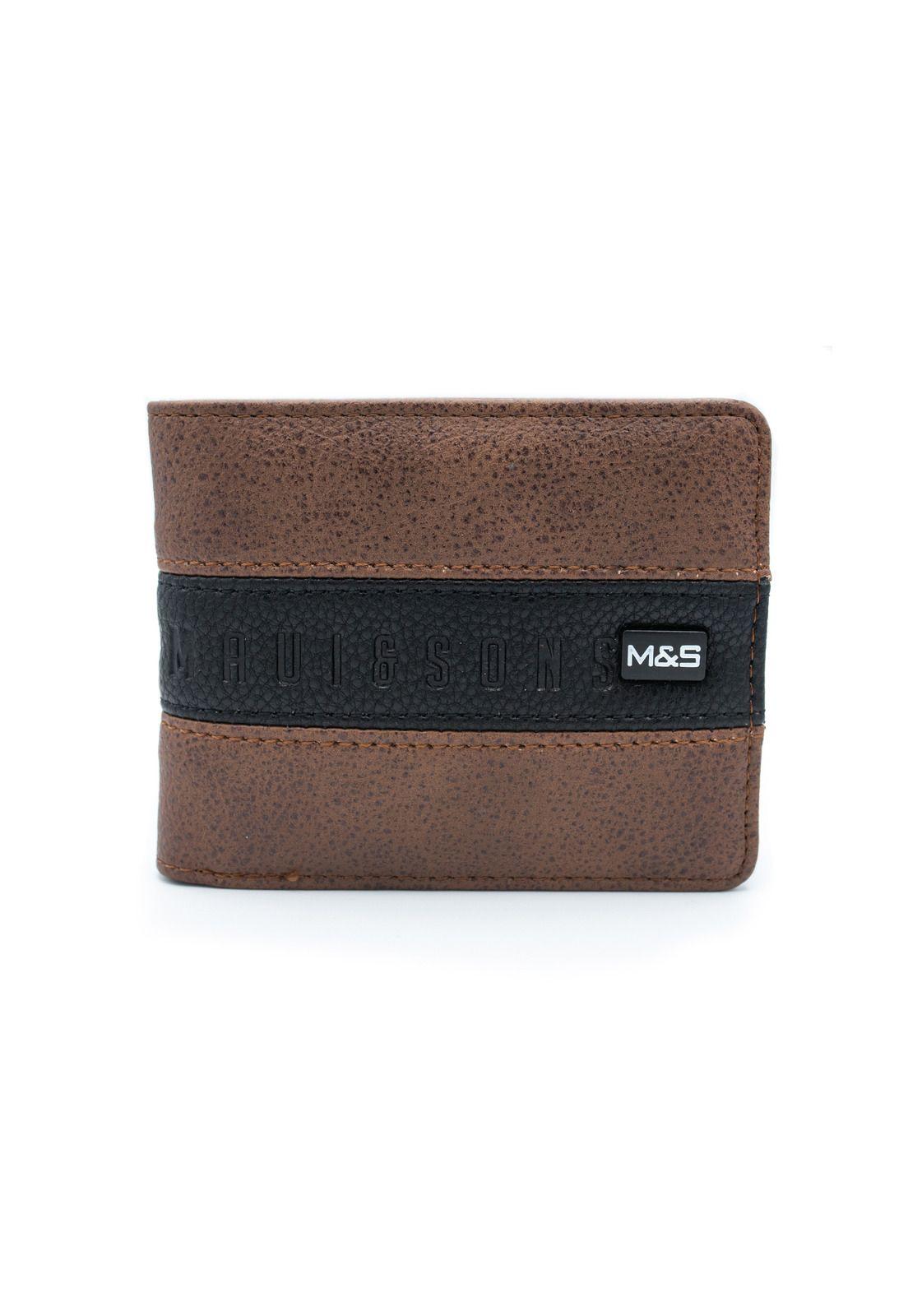 Billetera Hombre Café Maui and Sons 5AB118-MV20-0