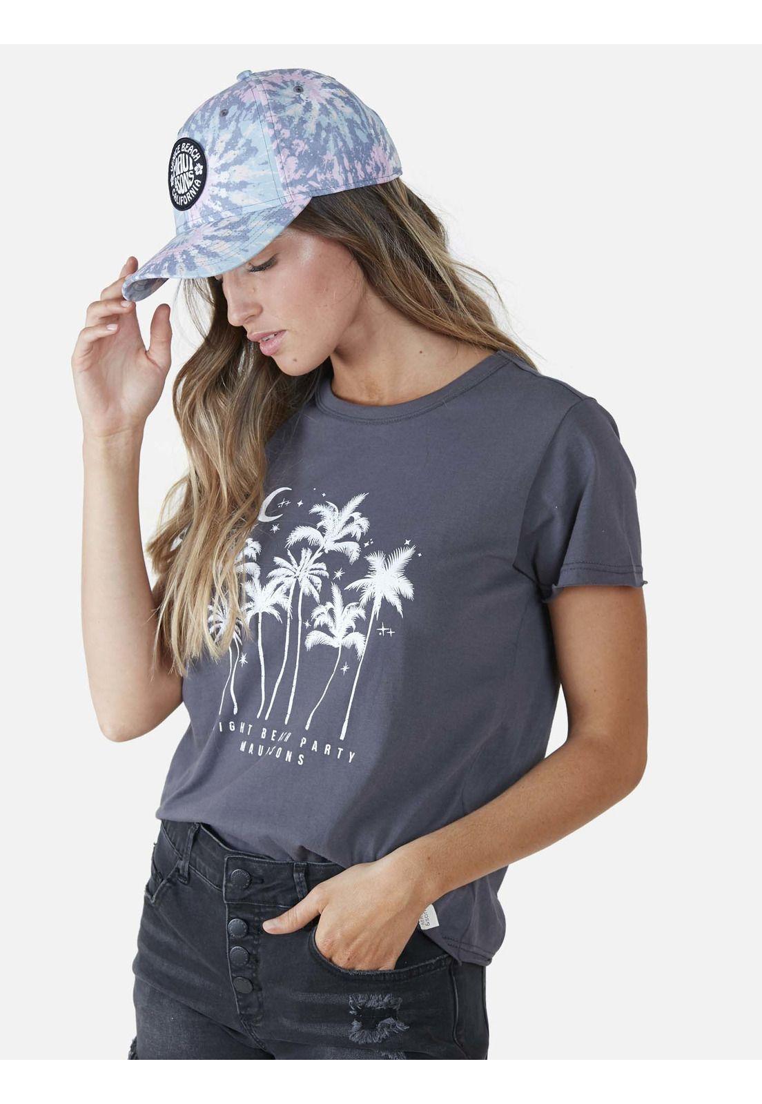 Polera  Mujer Gris Oscuro 5P526-WV22 Maui And Sons-2