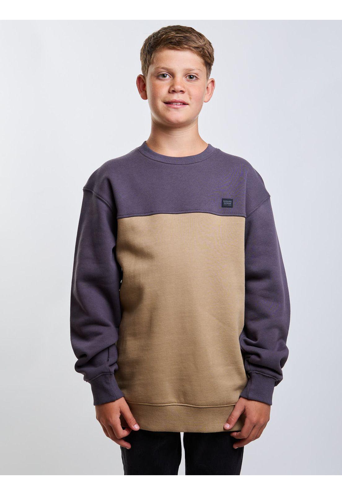 Poleron CR Swell Café Infantil Maui And Sons-0