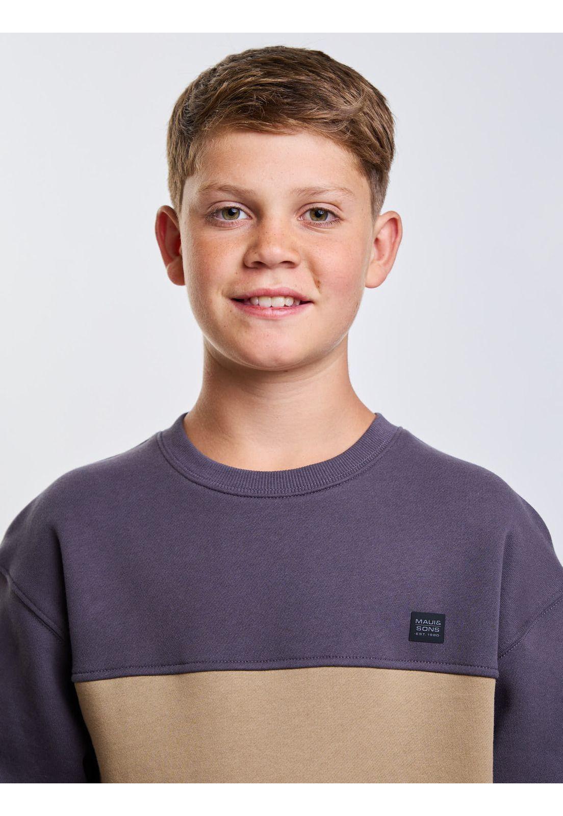 Poleron CR Swell Café Infantil Maui And Sons-3