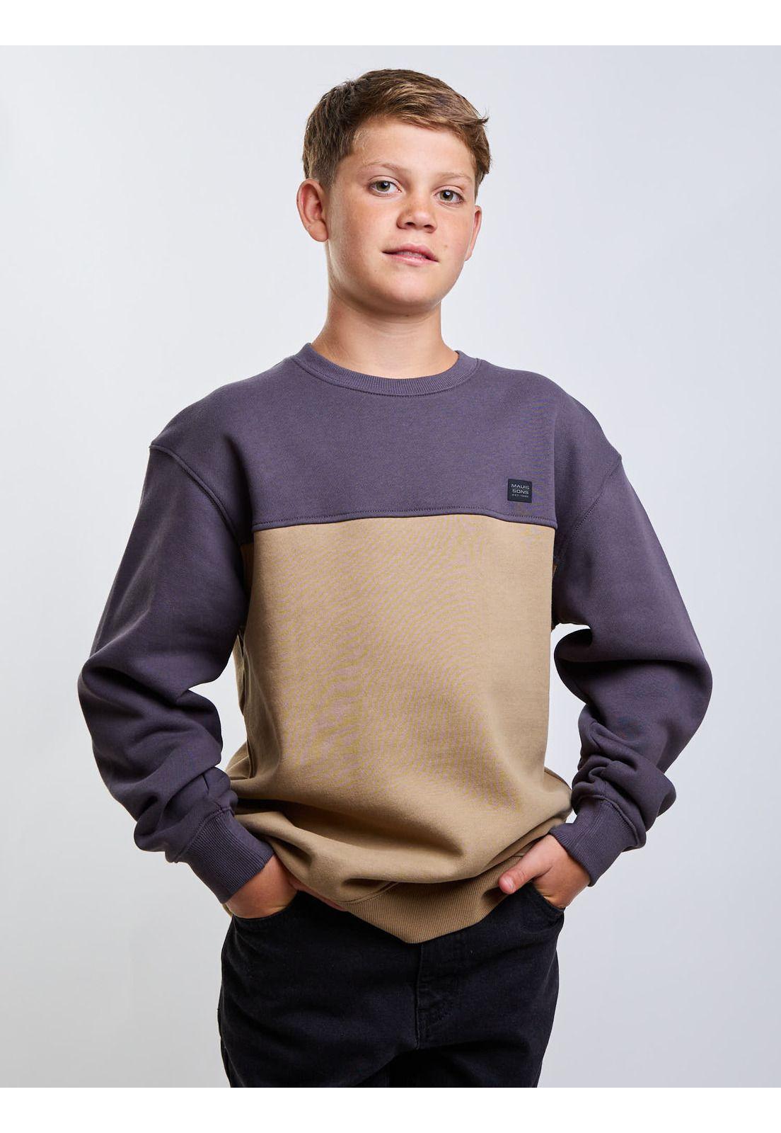 Poleron CR Swell Café Infantil Maui And Sons-4