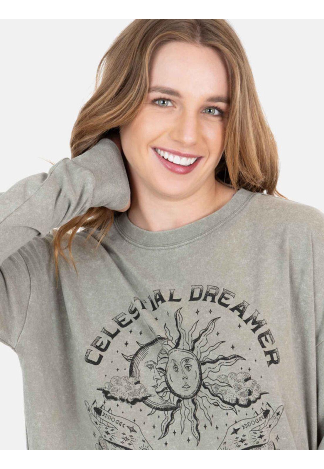 Polera Rainbow T-Shirt Verde Mujer Maui And Sons-2