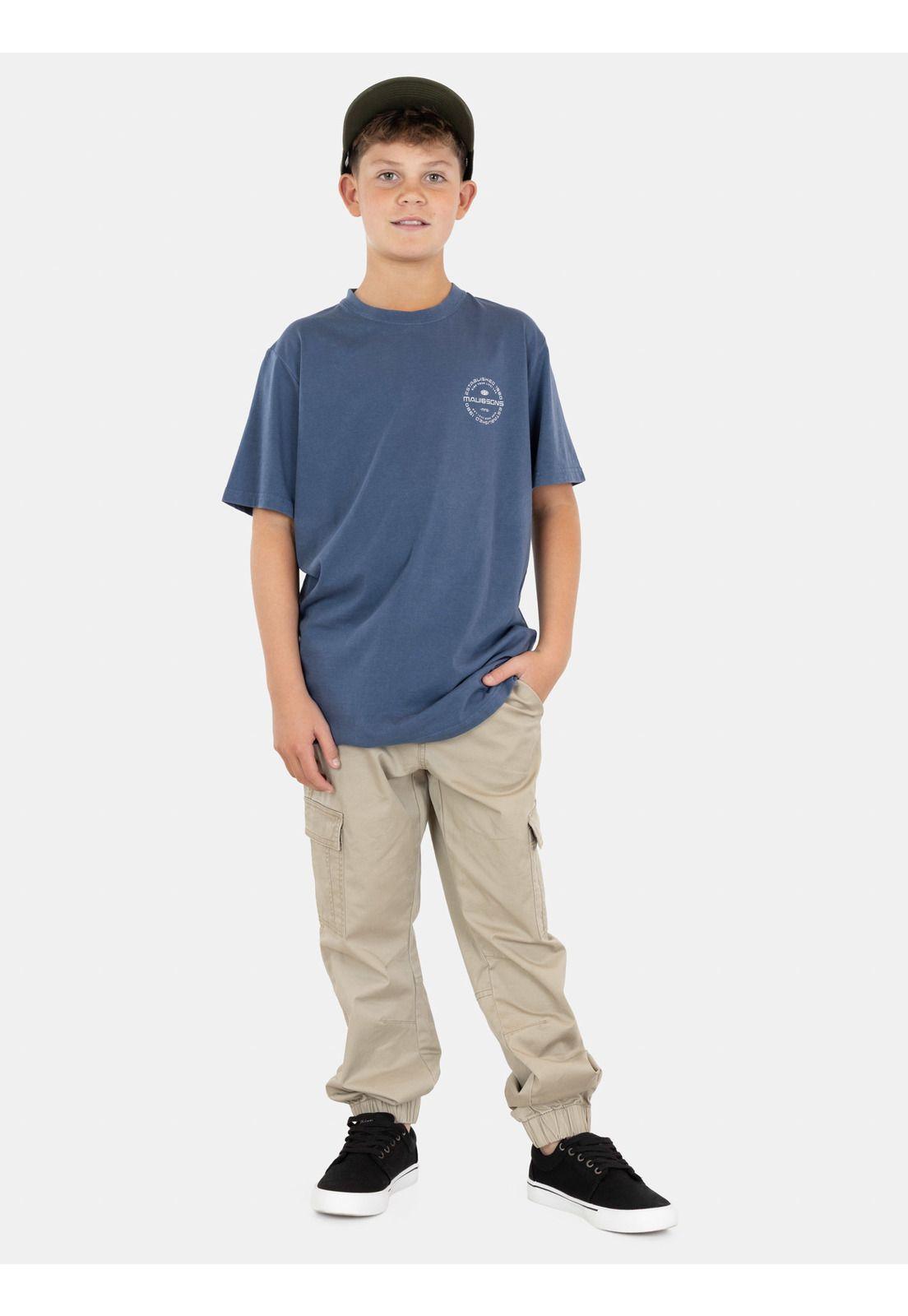 Polera MC KickRide Celeste Infantil Maui And Sons-3
