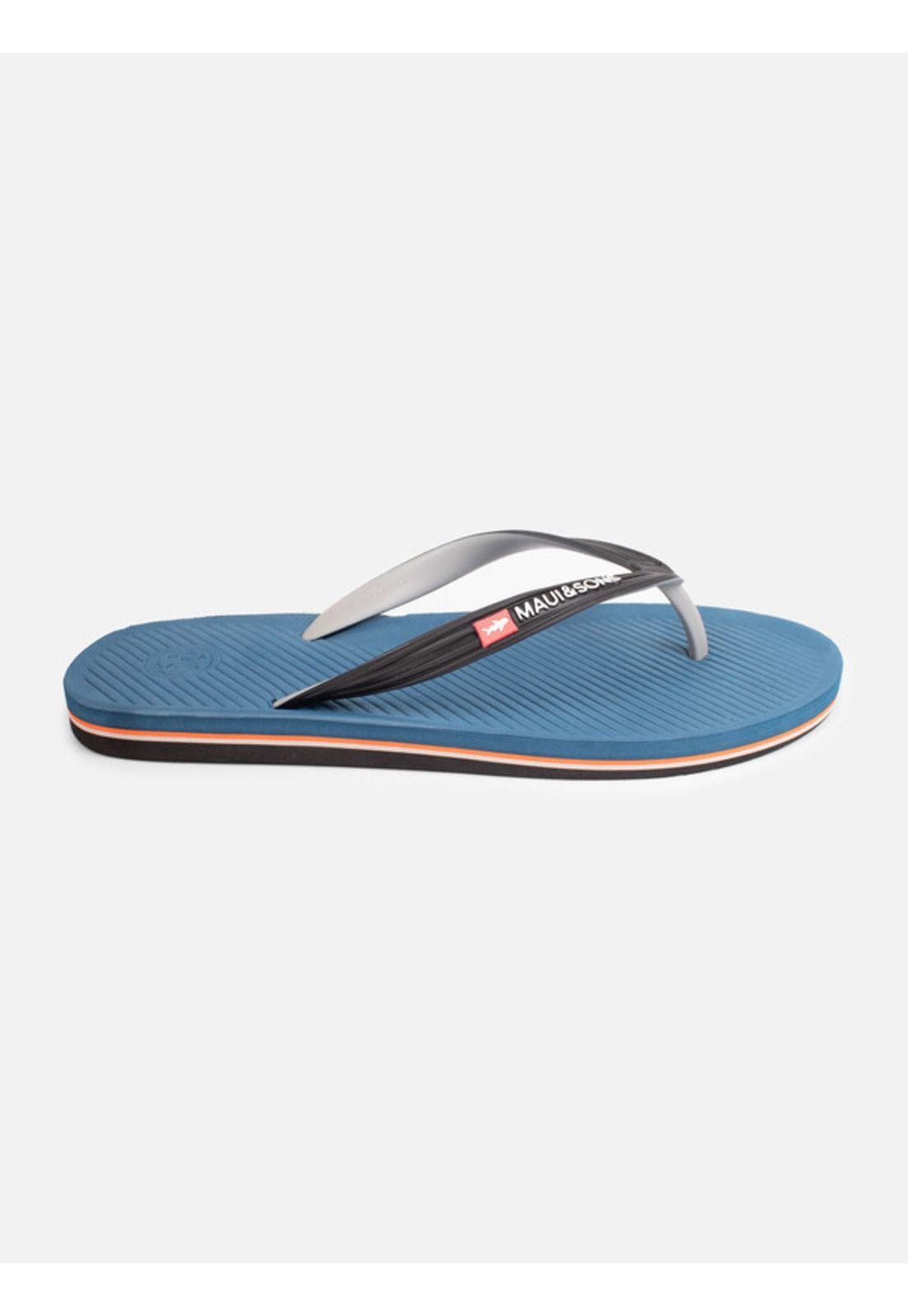 SANDALIAS GILDED GARDEN AZUL MASCULINO MAUI AND SONS-2