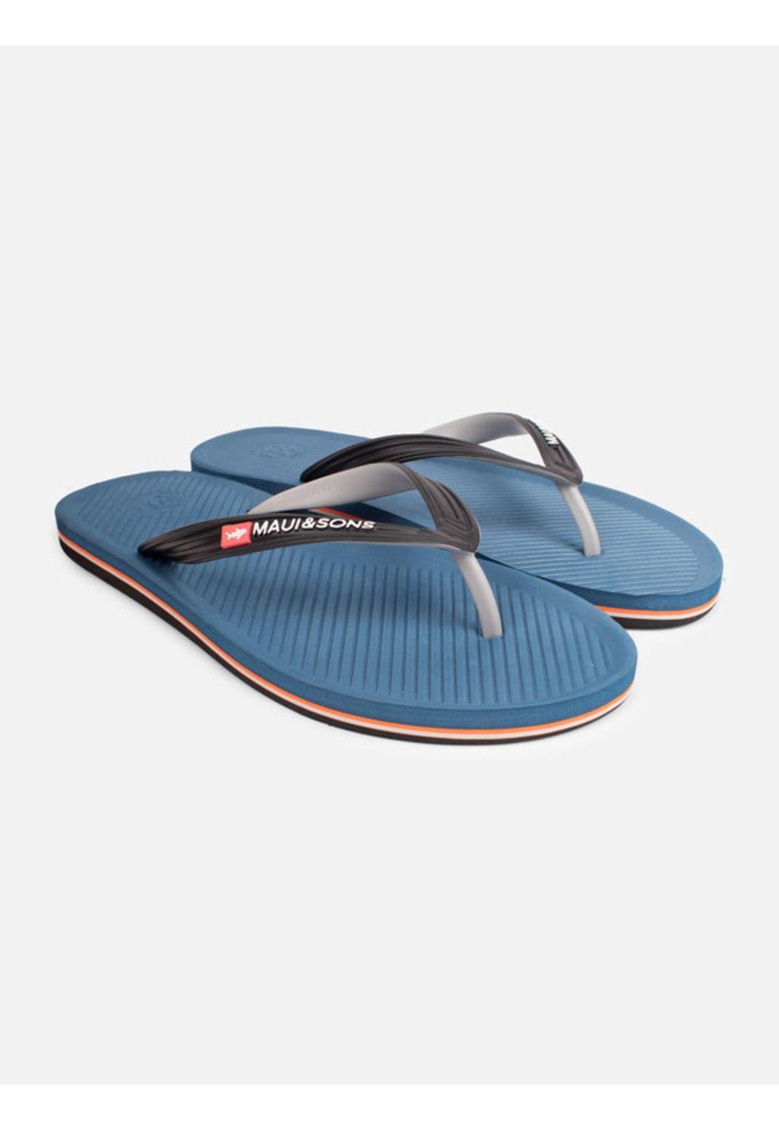 SANDALIAS GILDED GARDEN AZUL MASCULINO MAUI AND SONS-3