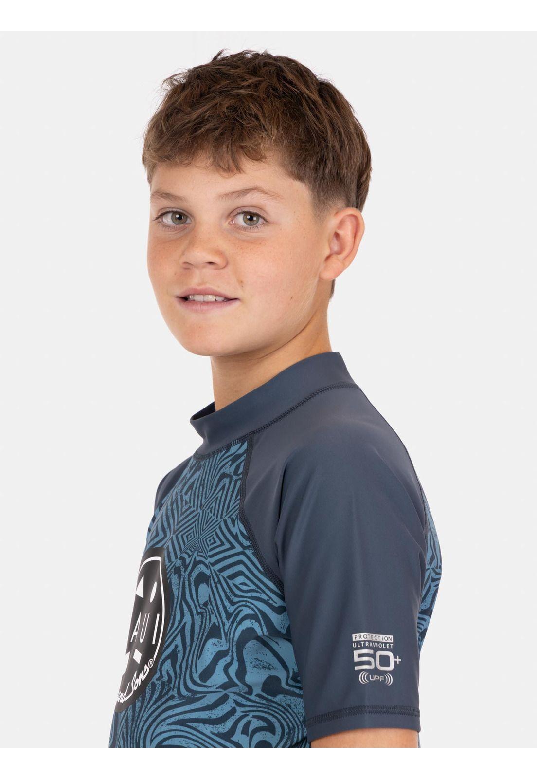 Polera UVP Sunblast Multicolor Infantil Maui And Sons-2