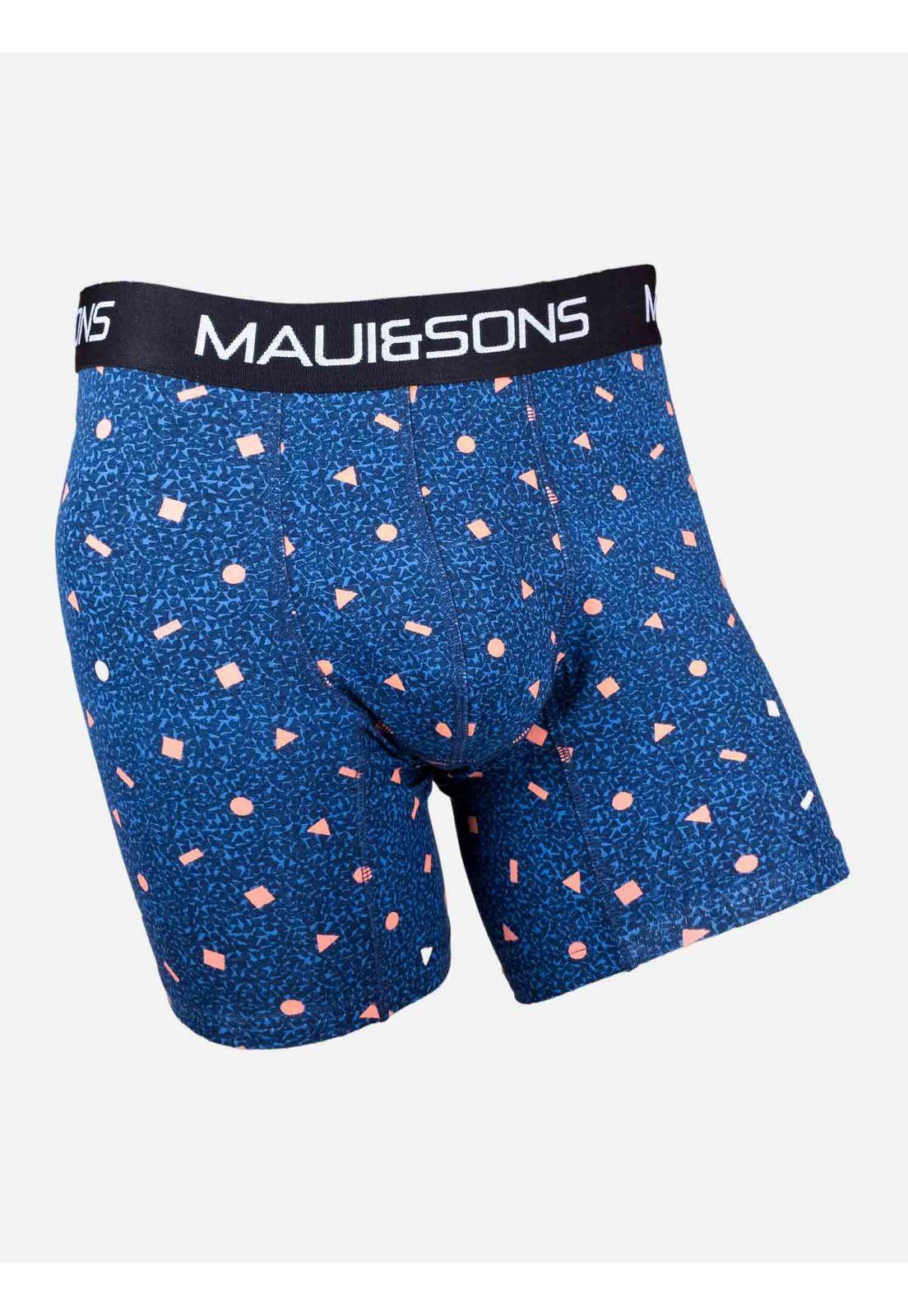 Boxer Deep Current Multicolor Hombre Maui and Sons-0