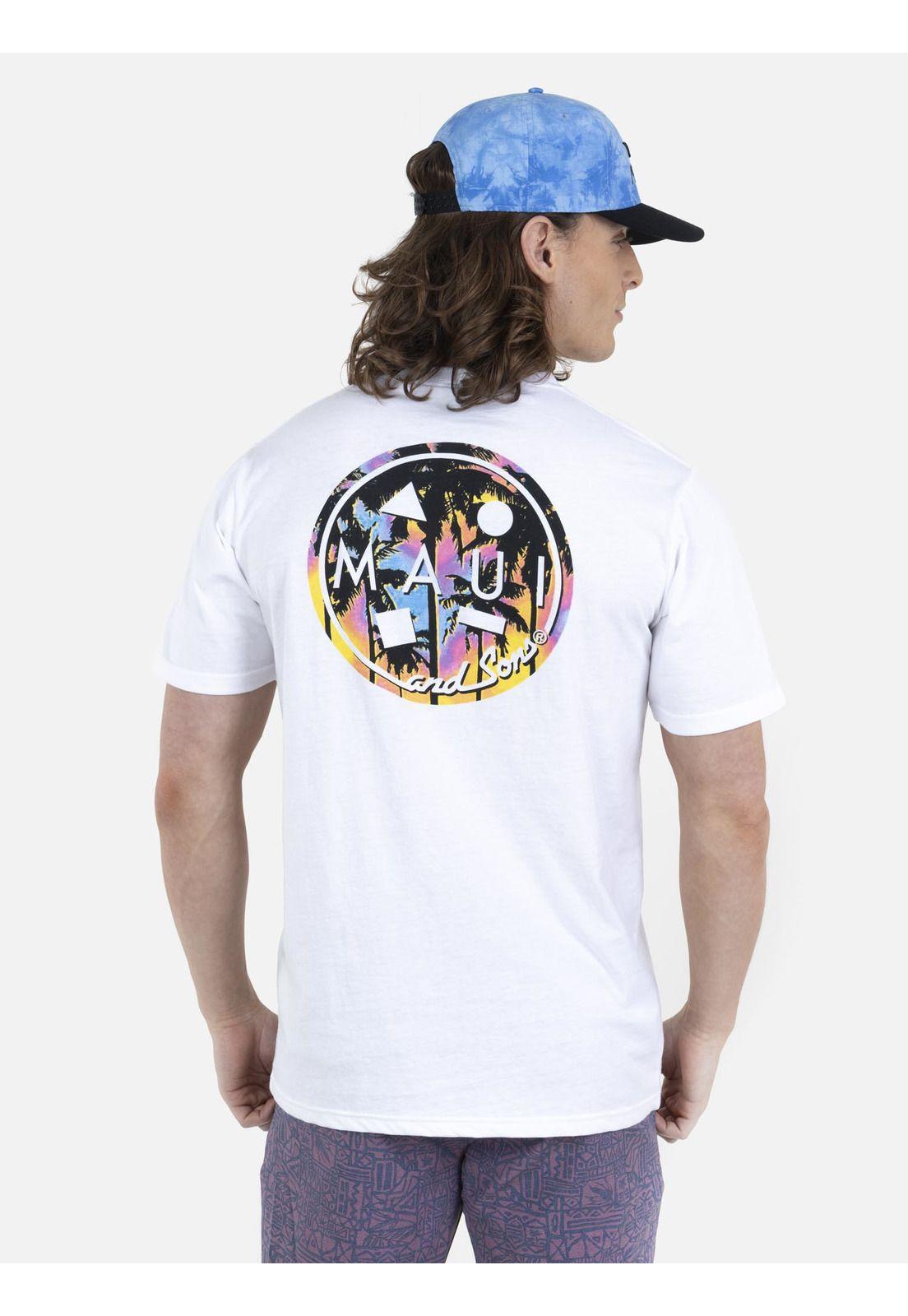 Polera Hombre 5P352-MV22 Blanco Maui and Sons-1