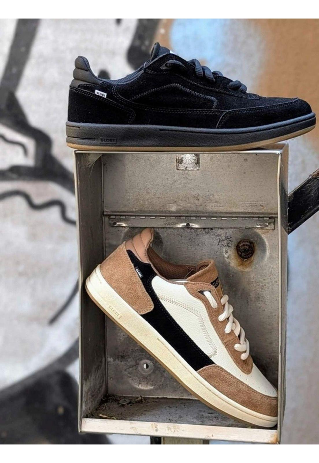 Zapatilla Holand Negro Hombre Globe-4