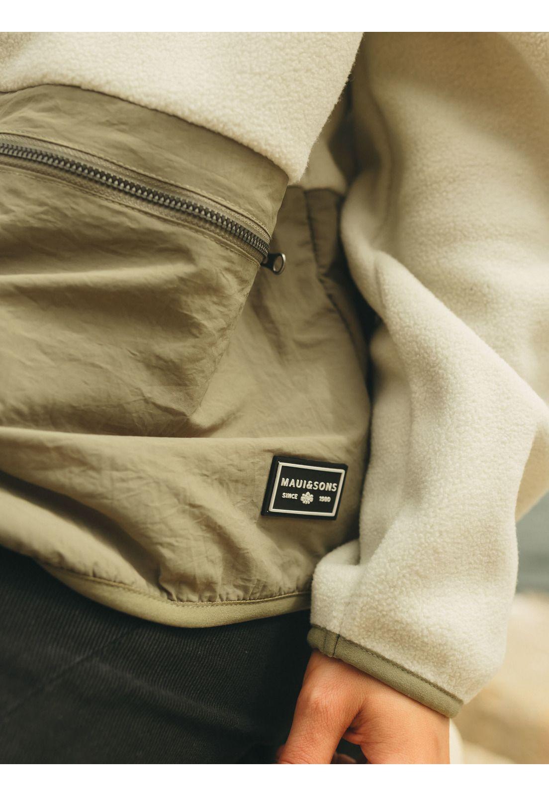 Poleron Polar Frost Beige Mujer Maui And Sons-2