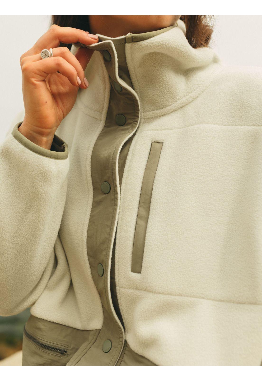 Poleron Polar Frost Beige Mujer Maui And Sons-3