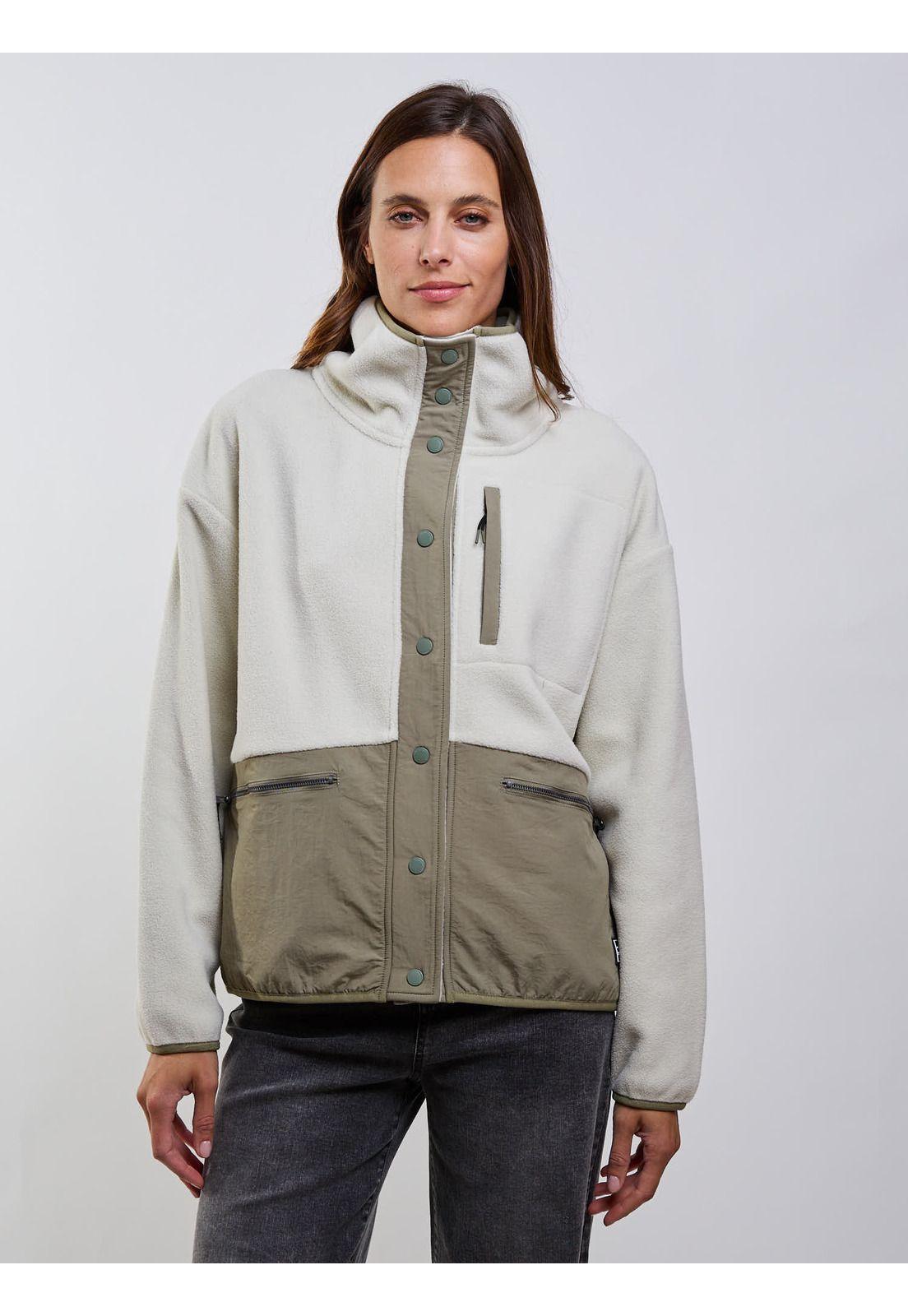 Poleron Polar Frost Beige Mujer Maui And Sons-4