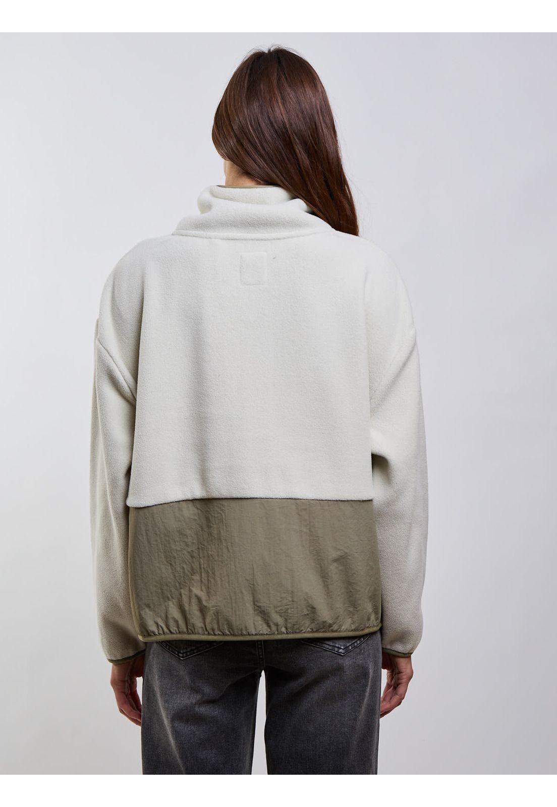 Poleron Polar Frost Beige Mujer Maui And Sons-5