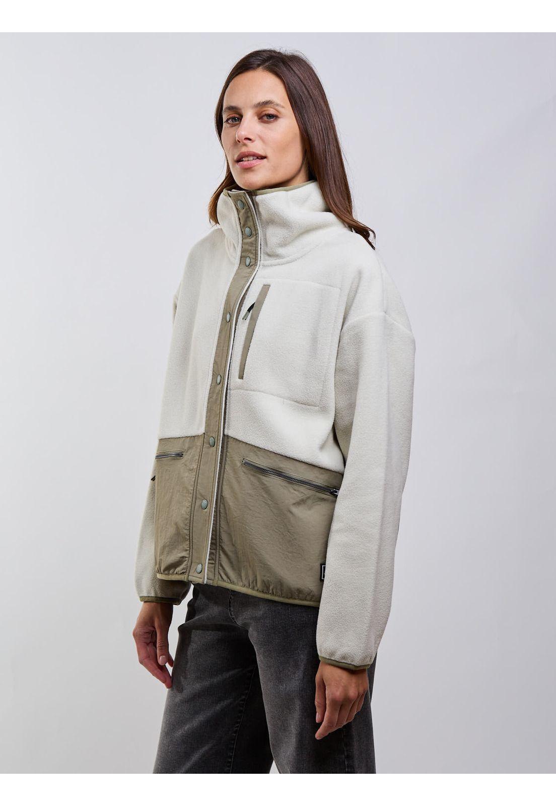 Poleron Polar Frost Beige Mujer Maui And Sons-6