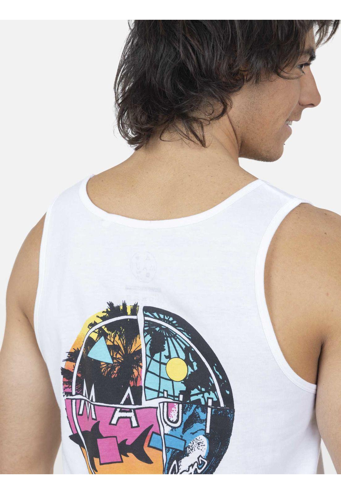 Polera Hombre Blanco 5P573-MV22 Maui And Sons-2