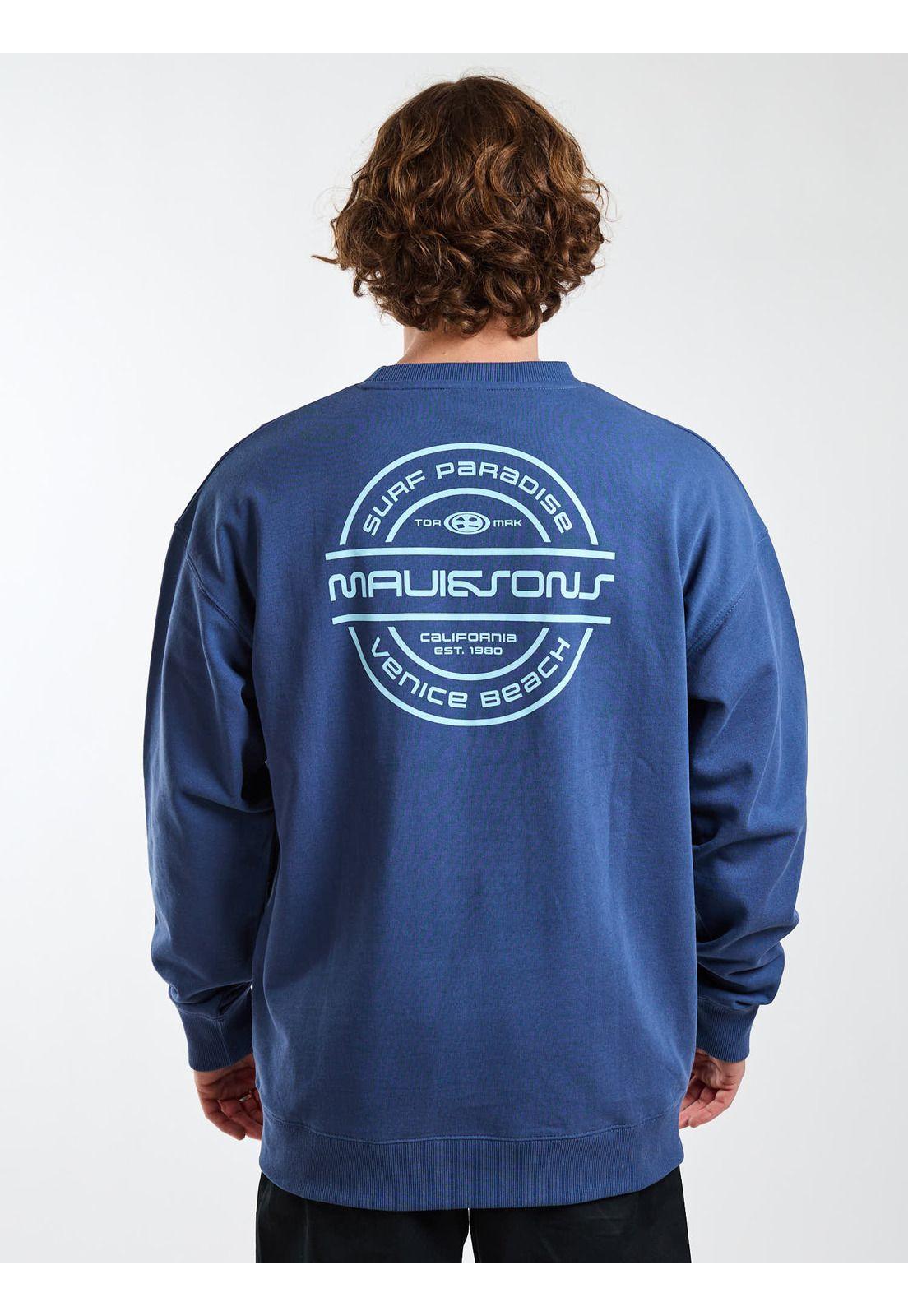Poleron CR Paradise Azul Hombre Maui and Sons-1