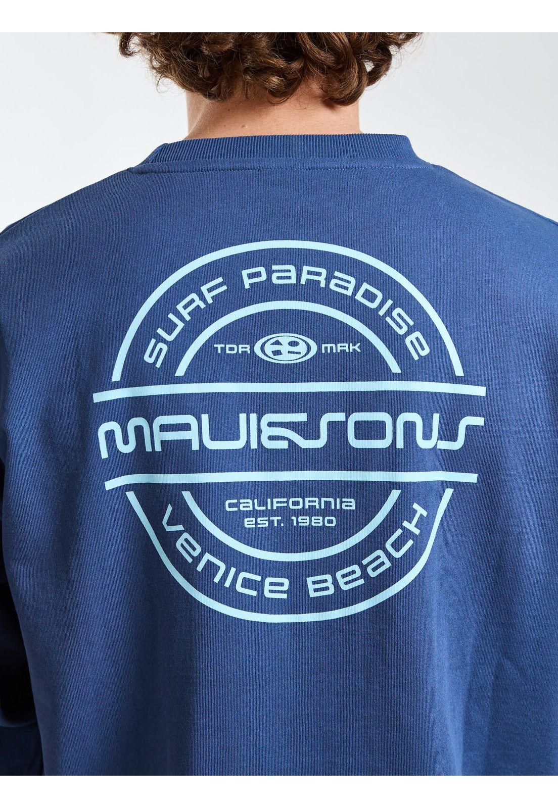 Poleron CR Paradise Azul Hombre Maui and Sons-3