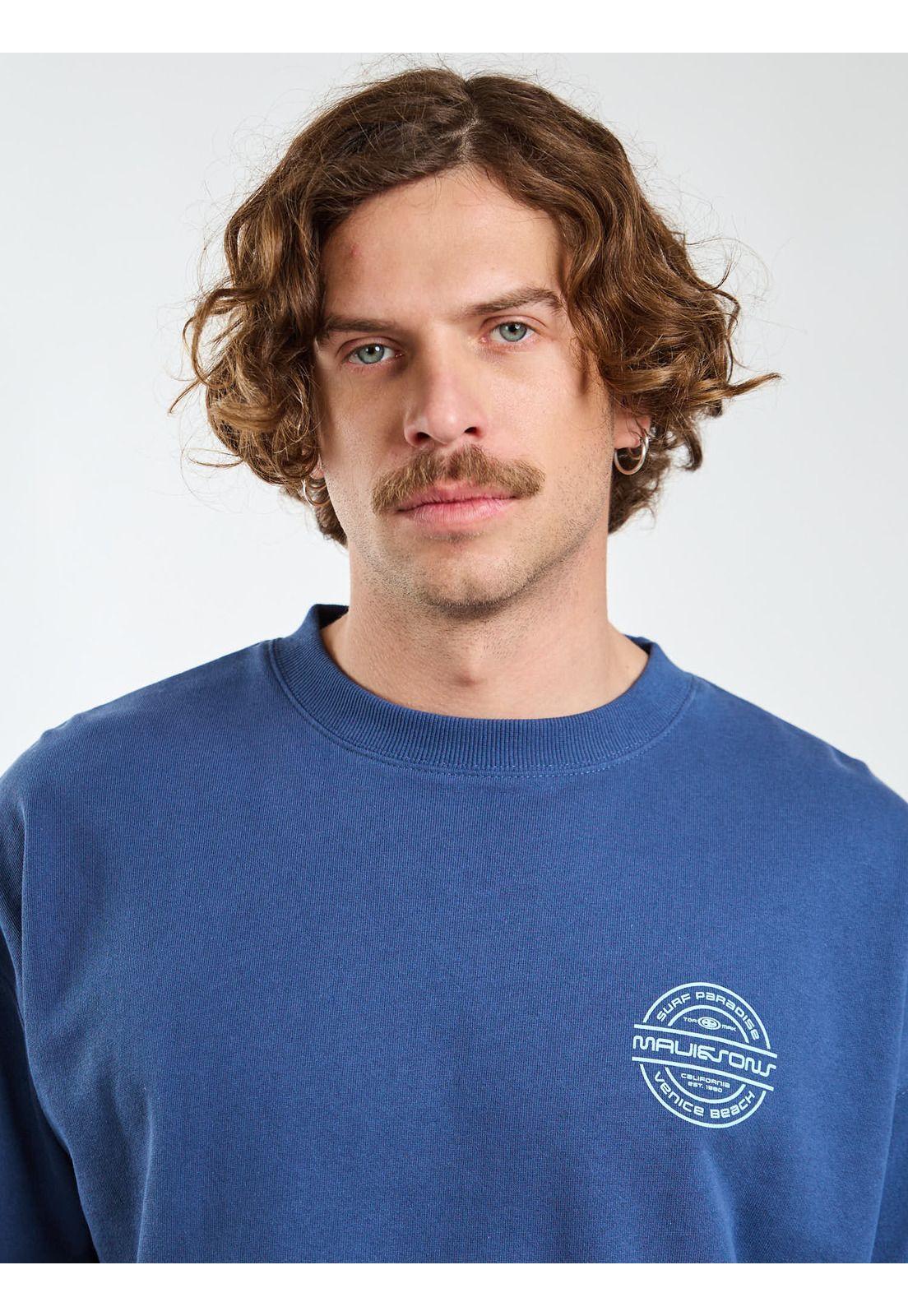 Poleron CR Paradise Azul Hombre Maui and Sons-4