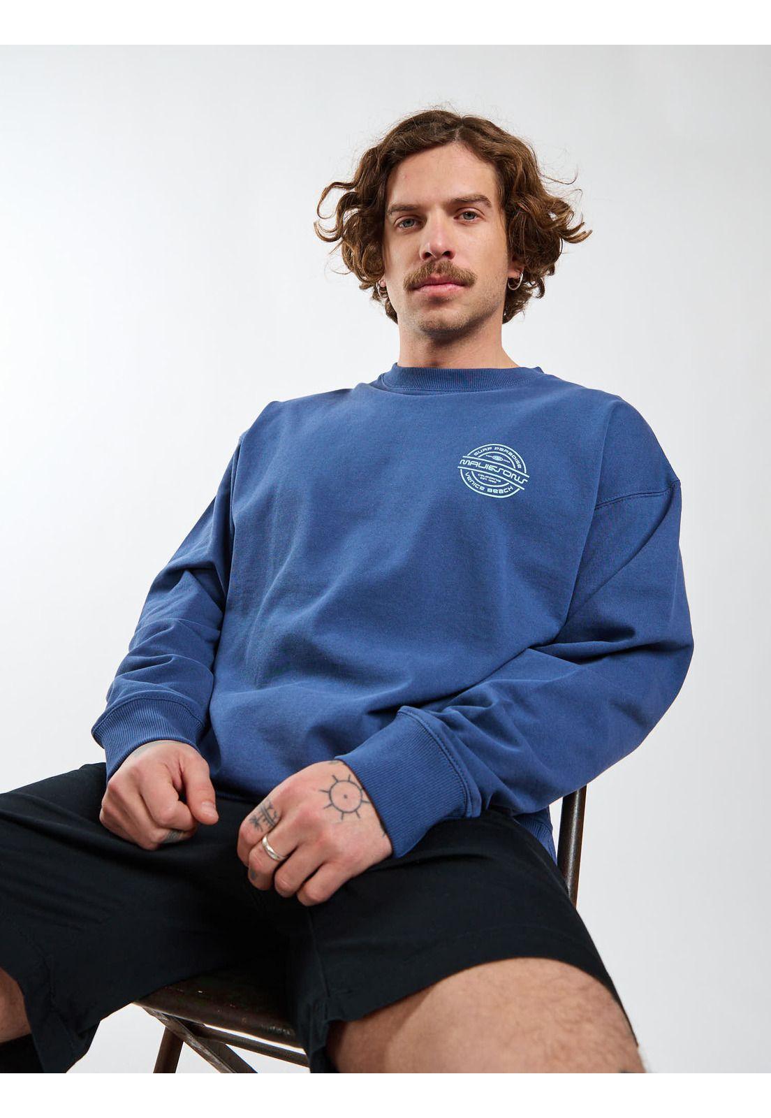 Poleron CR Paradise Azul Hombre Maui and Sons-6