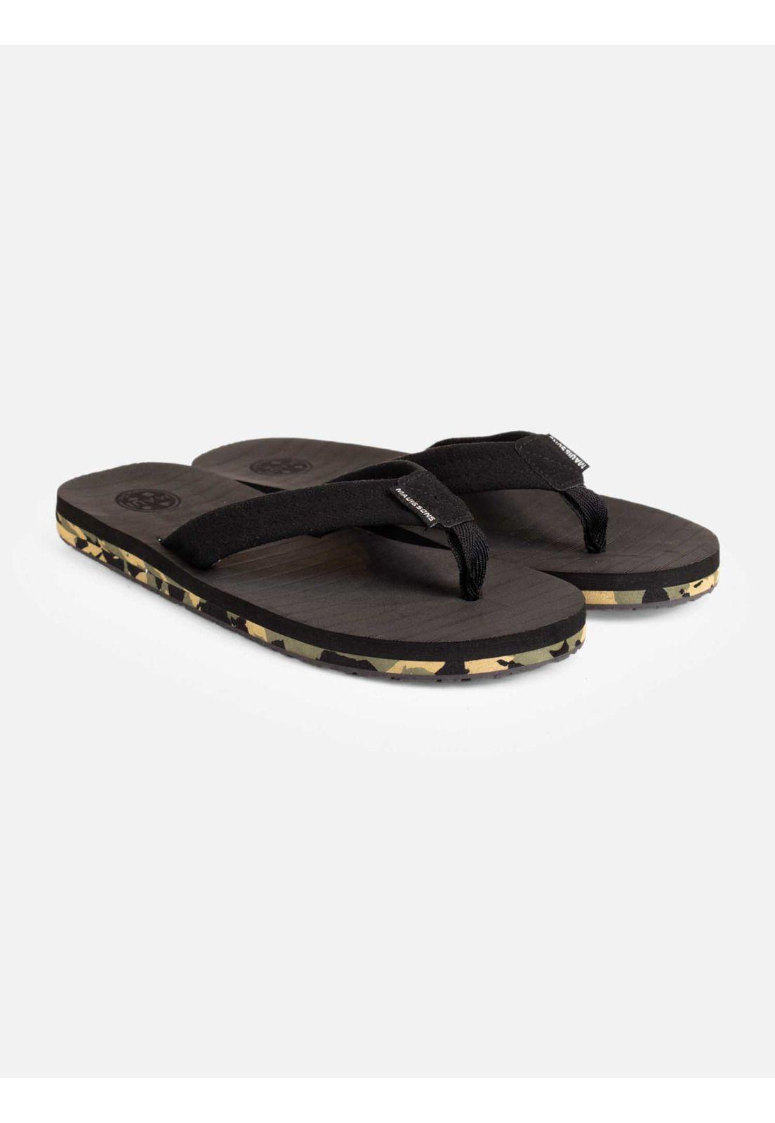 Sandalias Nalu Negro Hombre Maui And Sons-3