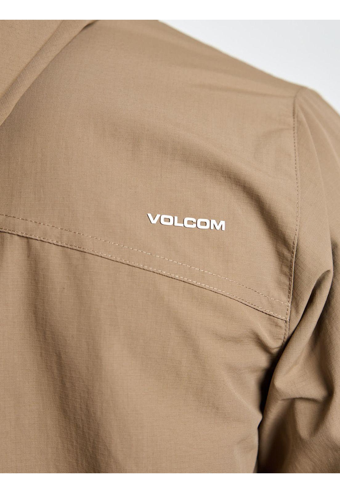 Cortaviento Grounded Café Hombre Volcom-4
