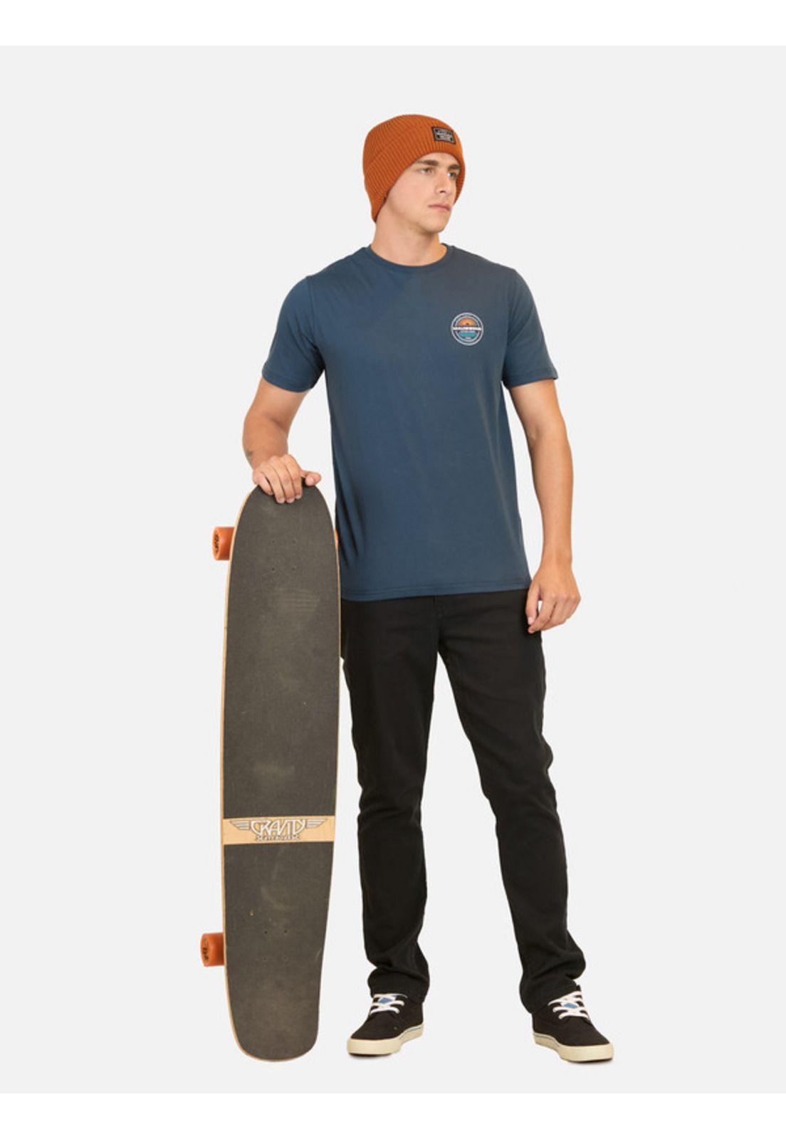 Polera Pacific Wave Marino Hombre Maui And Sons-3