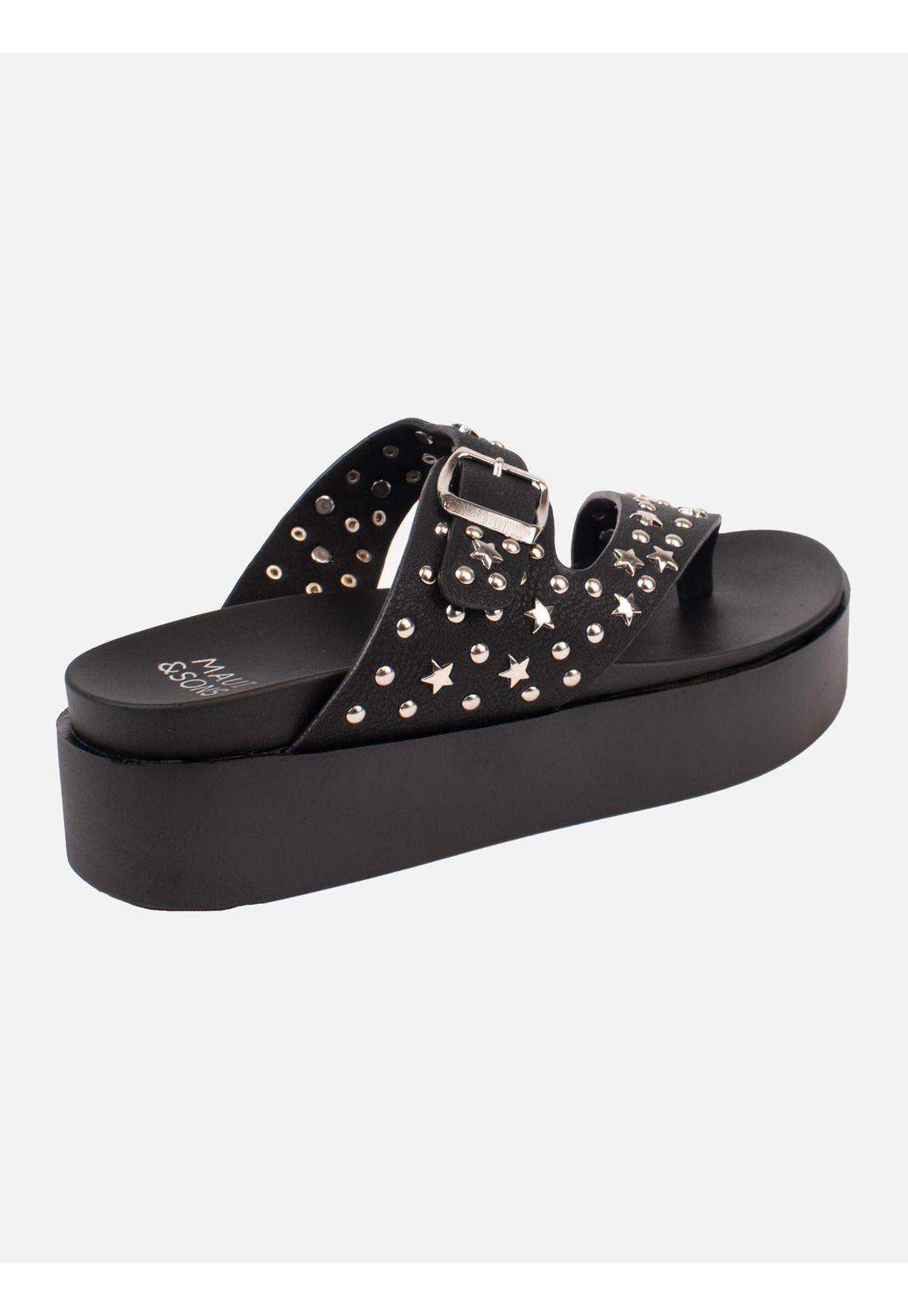 Sandalia Koki Hg Negro Mujer Maui And Sons-1