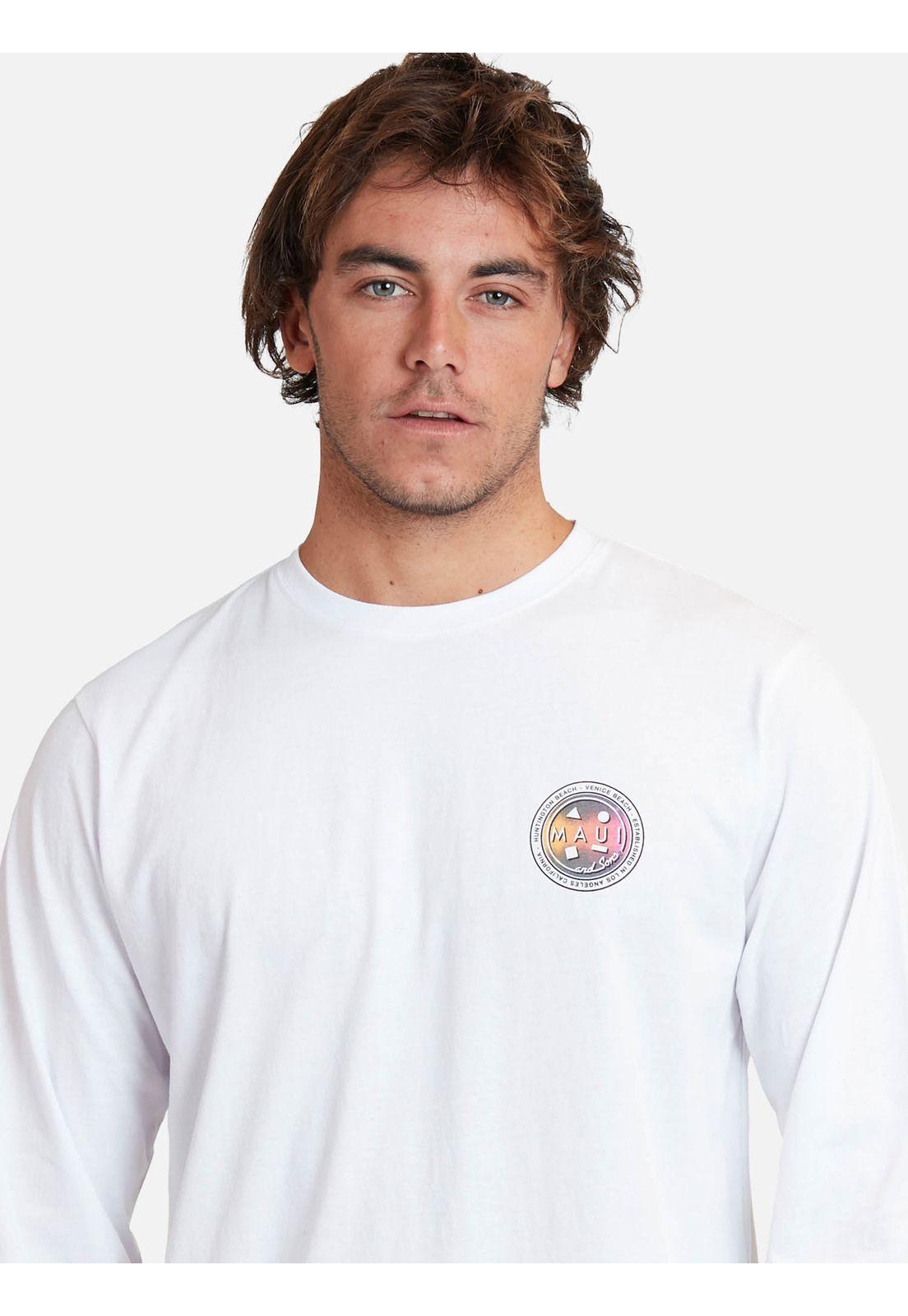 Polera Sky Blanco Hombre Maui And Sons-2