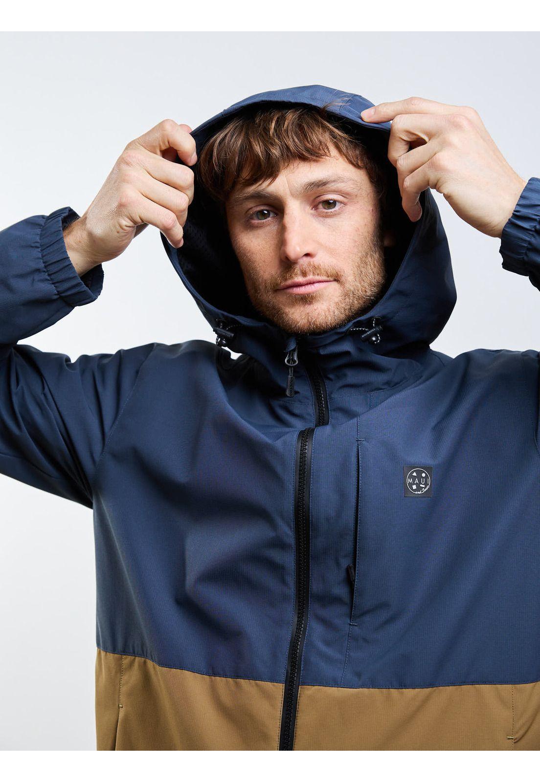 Cortaviento Mountain Shield Café Hombre Maui And Sons-5