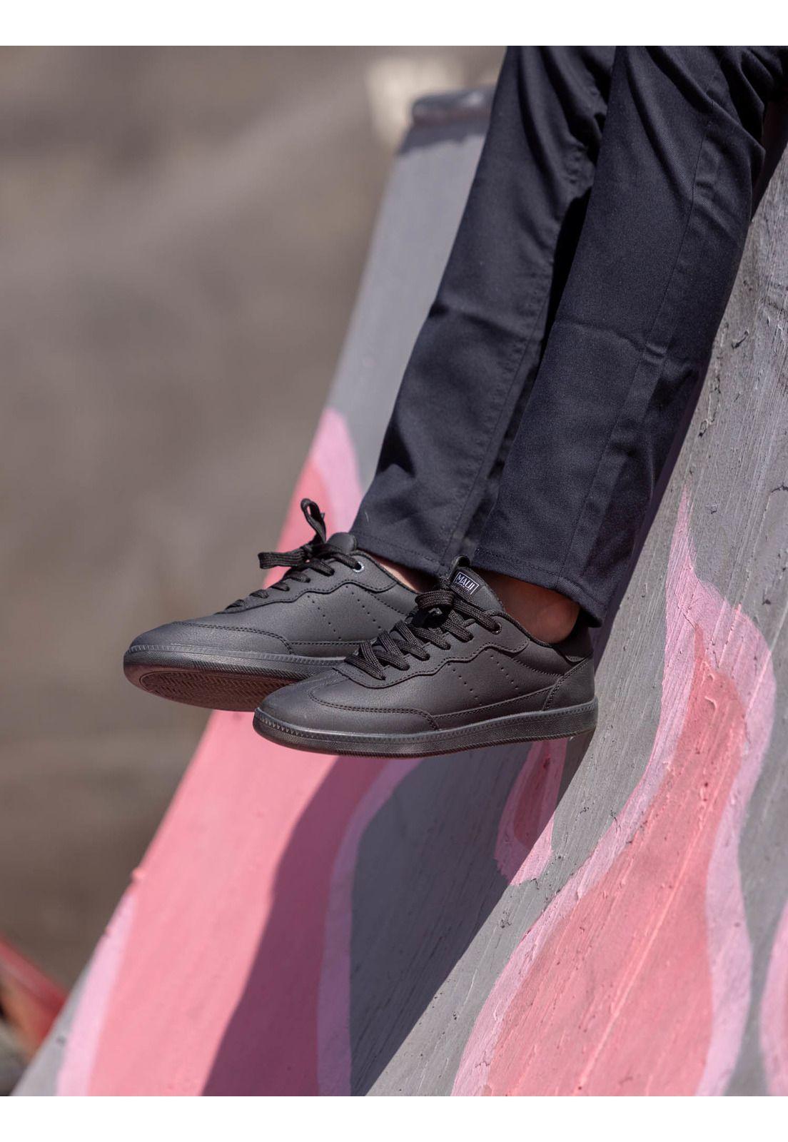 Zapatilla Escolar Tide Negro Mujer Maui and Sons-4