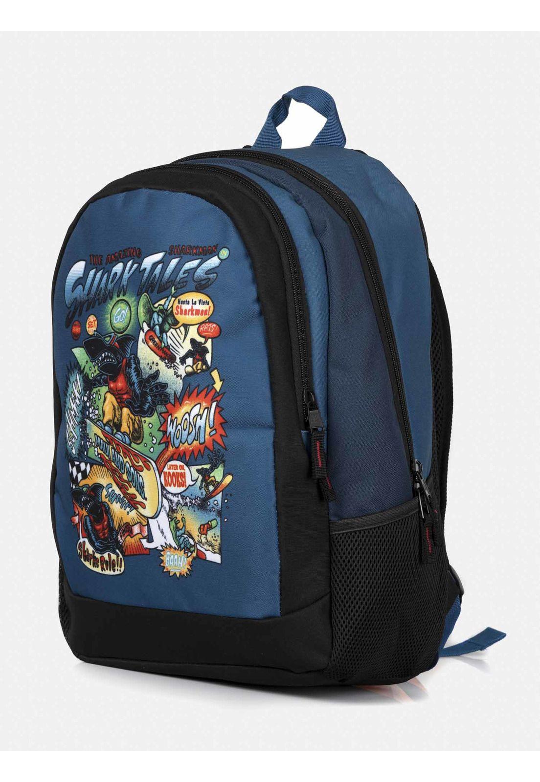 Mochila Escolar Niño 5AM216-KT22 Azul Maui and Sons-1