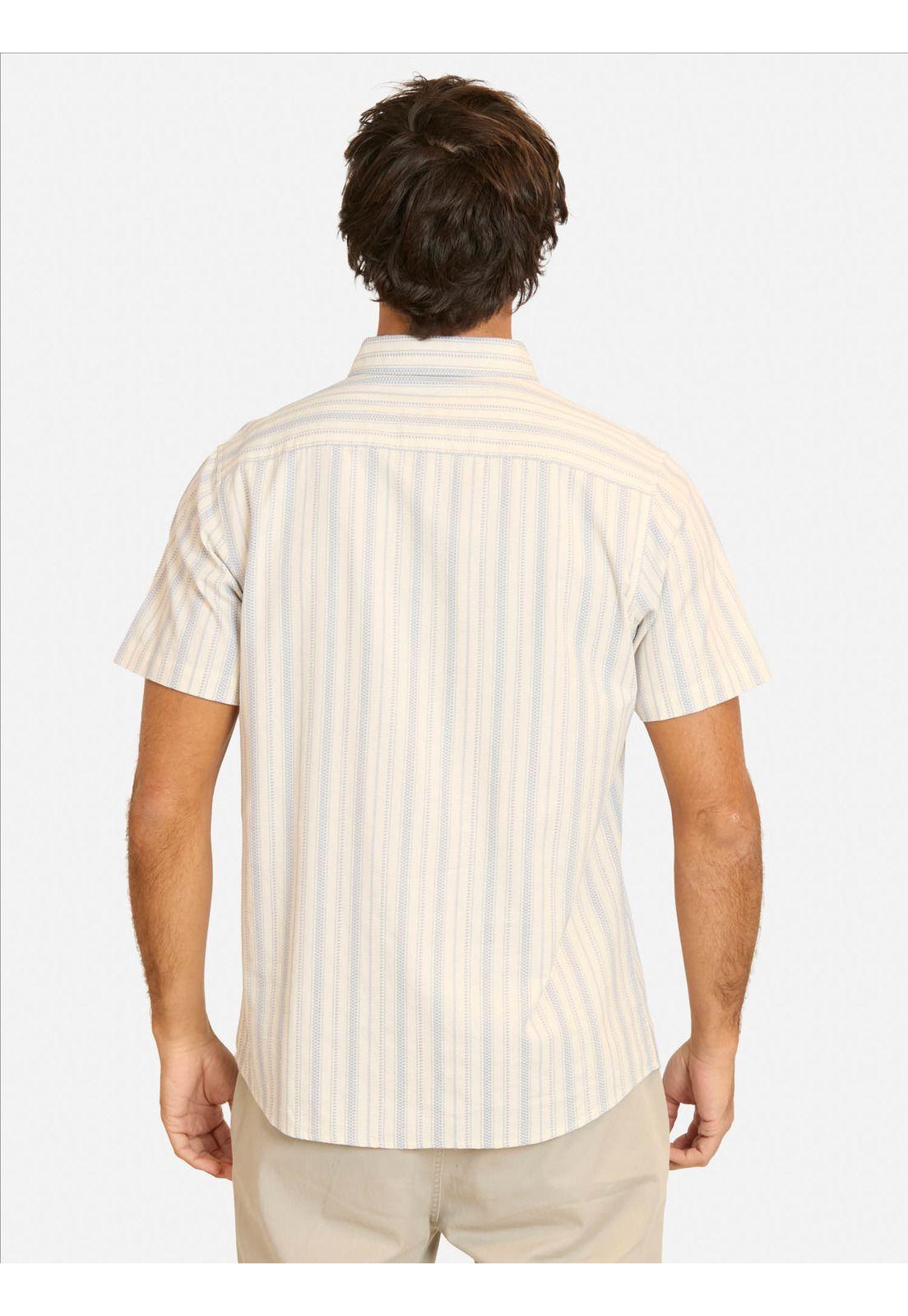 Camisa MC Lohai Beige Hombre Maui And Sons-1