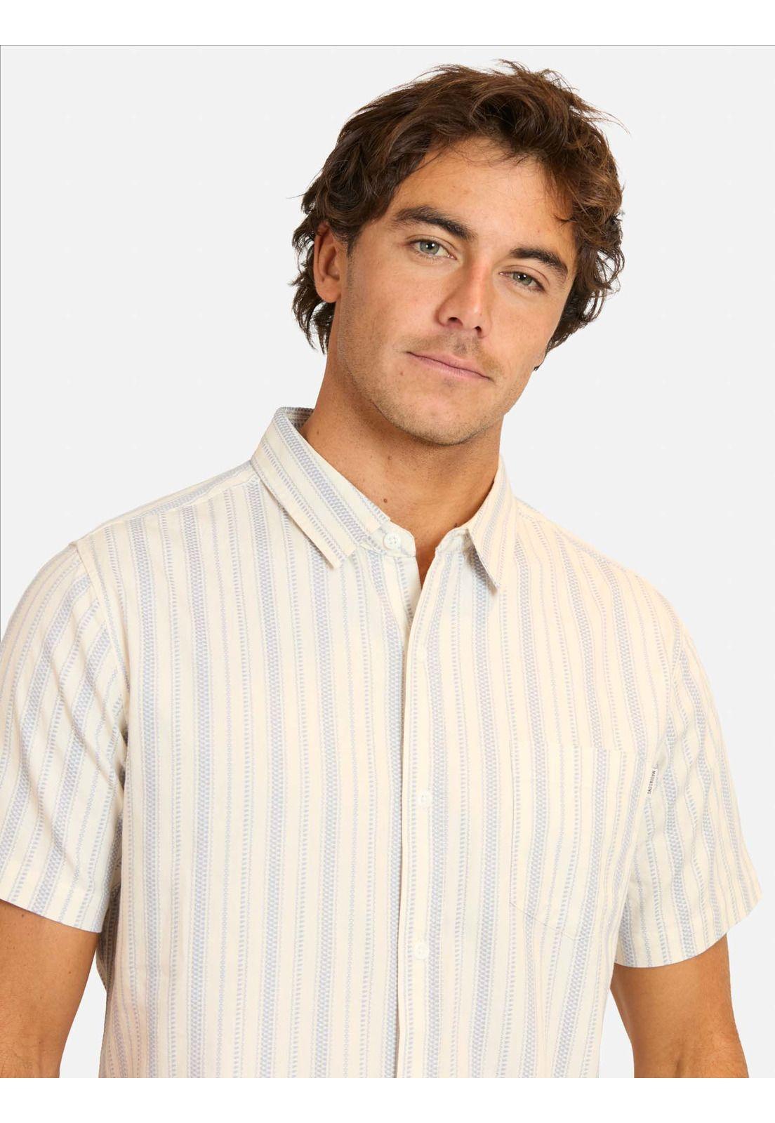 Camisa MC Lohai Beige Hombre Maui And Sons-2