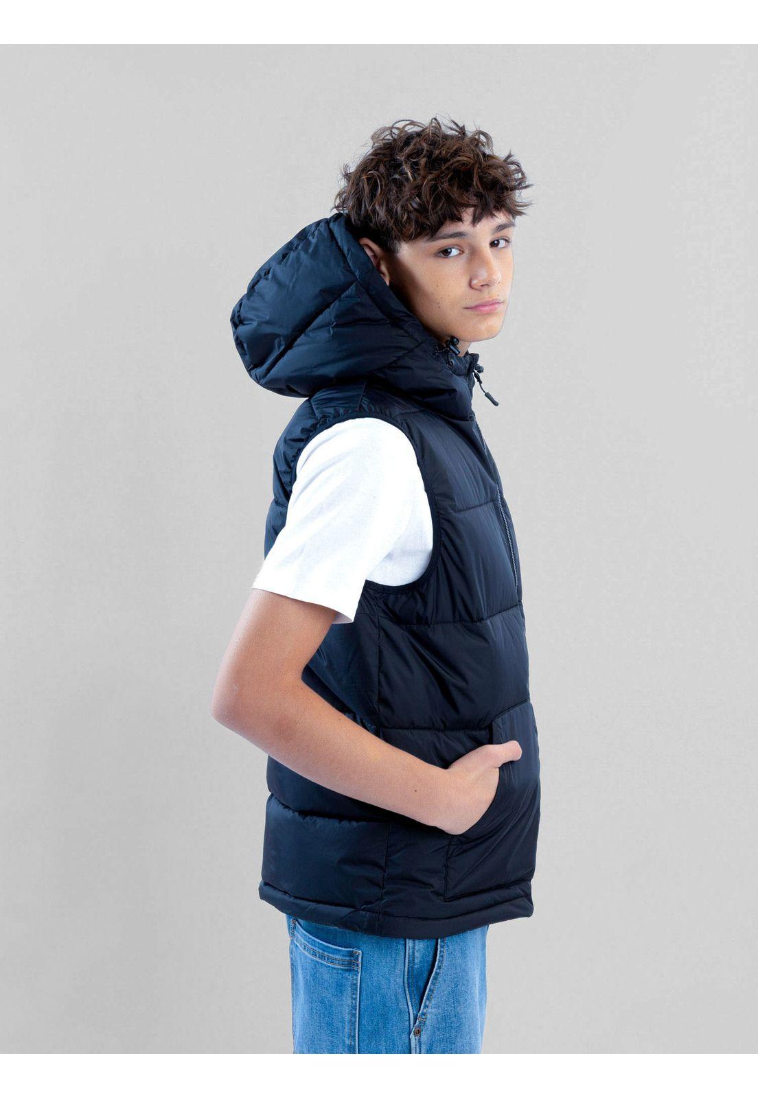 Parka Solaris Negro Infantil Maui And Sons-1