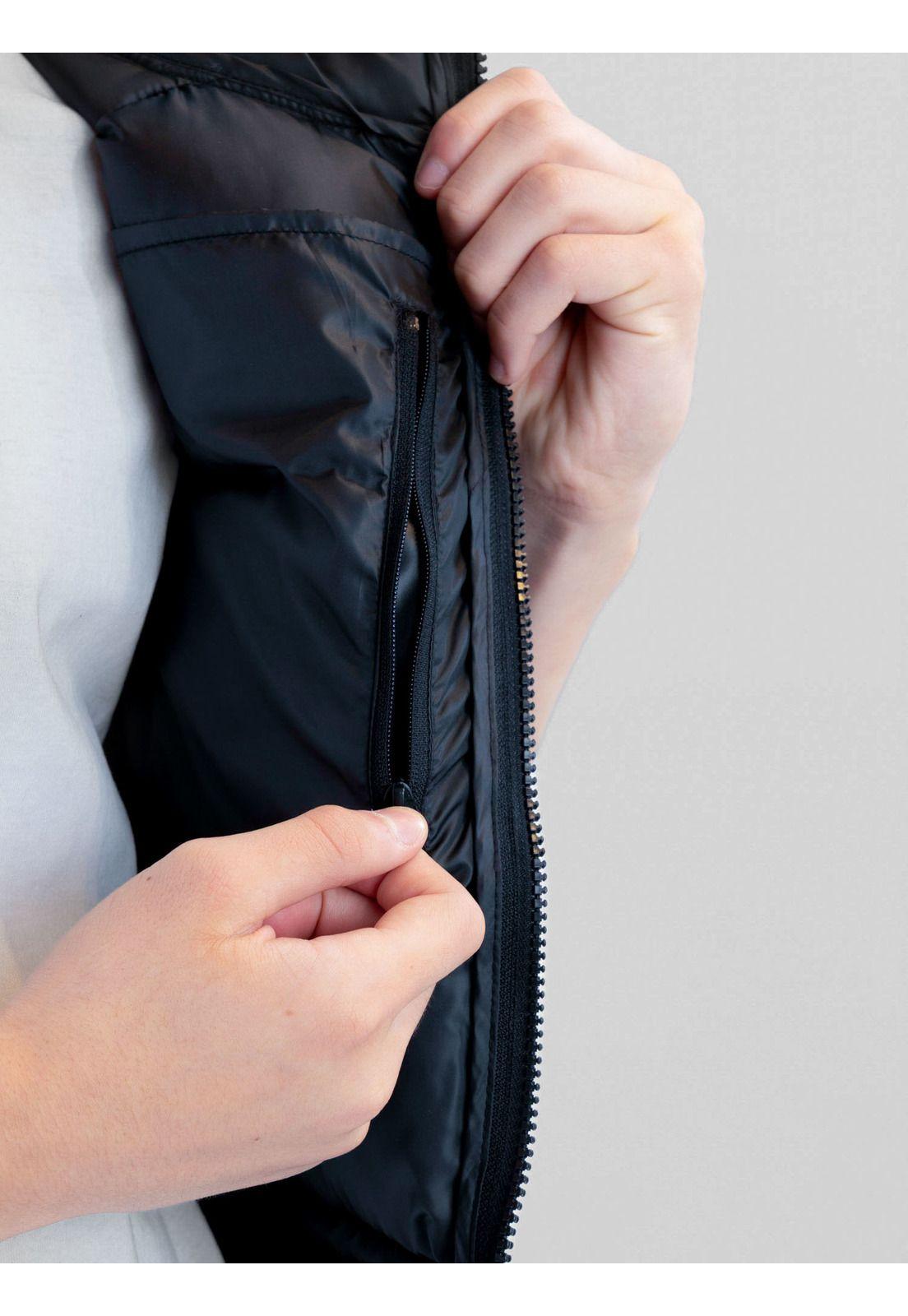 Parka Solaris Negro Infantil Maui And Sons-5