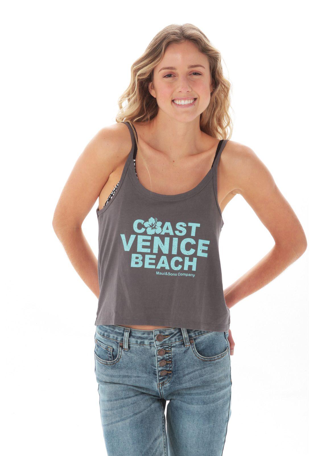 Polera Mujer Maui 5P182-WV21 Gris-0