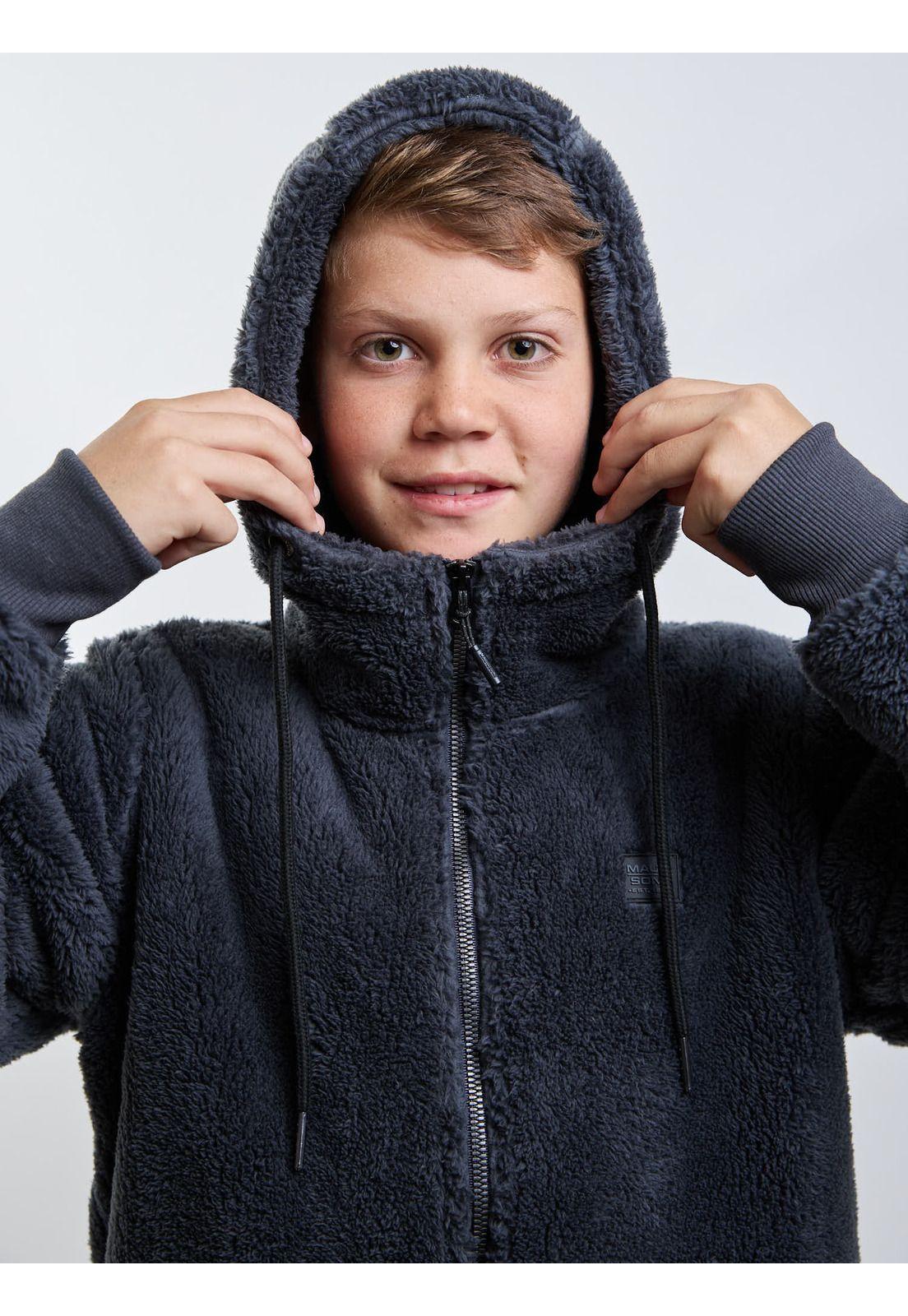 Poleron Chiporro Aerial Gris Infantil Maui And Sons-3