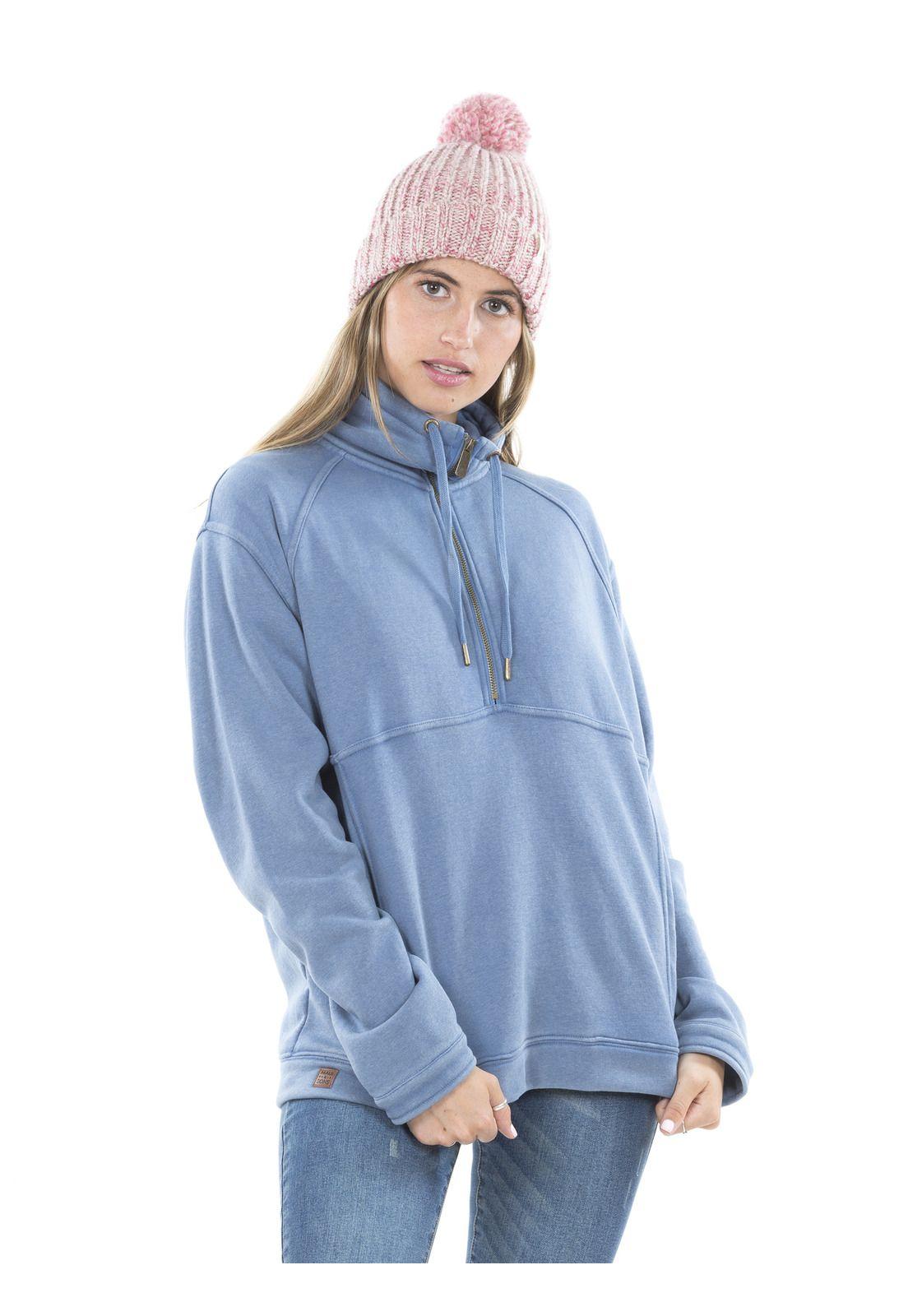 Poleron Mujer Maui 5O110-WI20 Azul-0