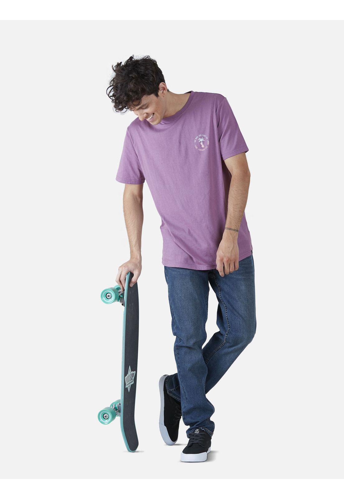 Polera MC Hombre 5P379-MV22 Burdeo Maui and Sons-3