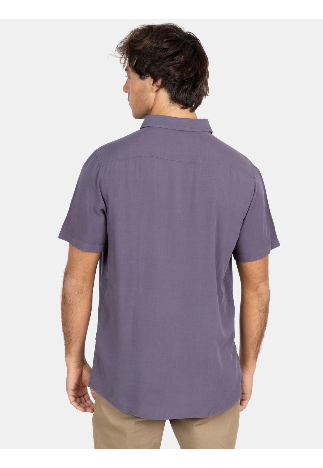 Camisa MC Pirte Morada Hombre Maui And Sons-1