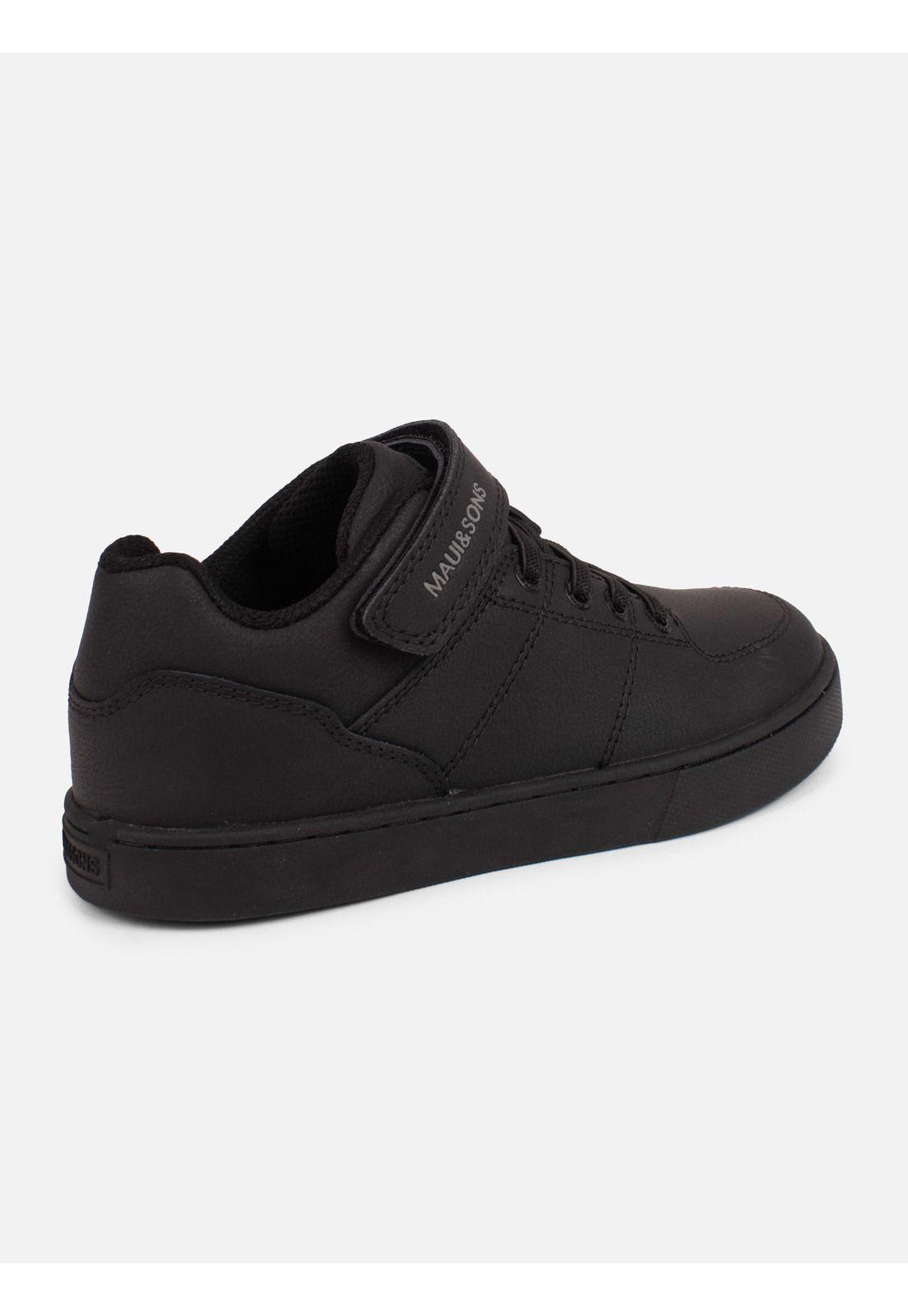 Zapatillas Escolar Olinda Negro Niño Maui And Sons-2